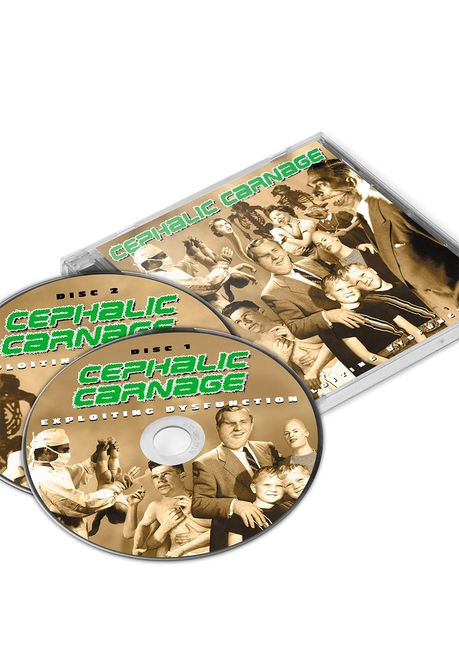 Cephalic Carnage - Exploiting Dysfunction (25th Anniversary Edition) - 2 CD | Neutral-Image