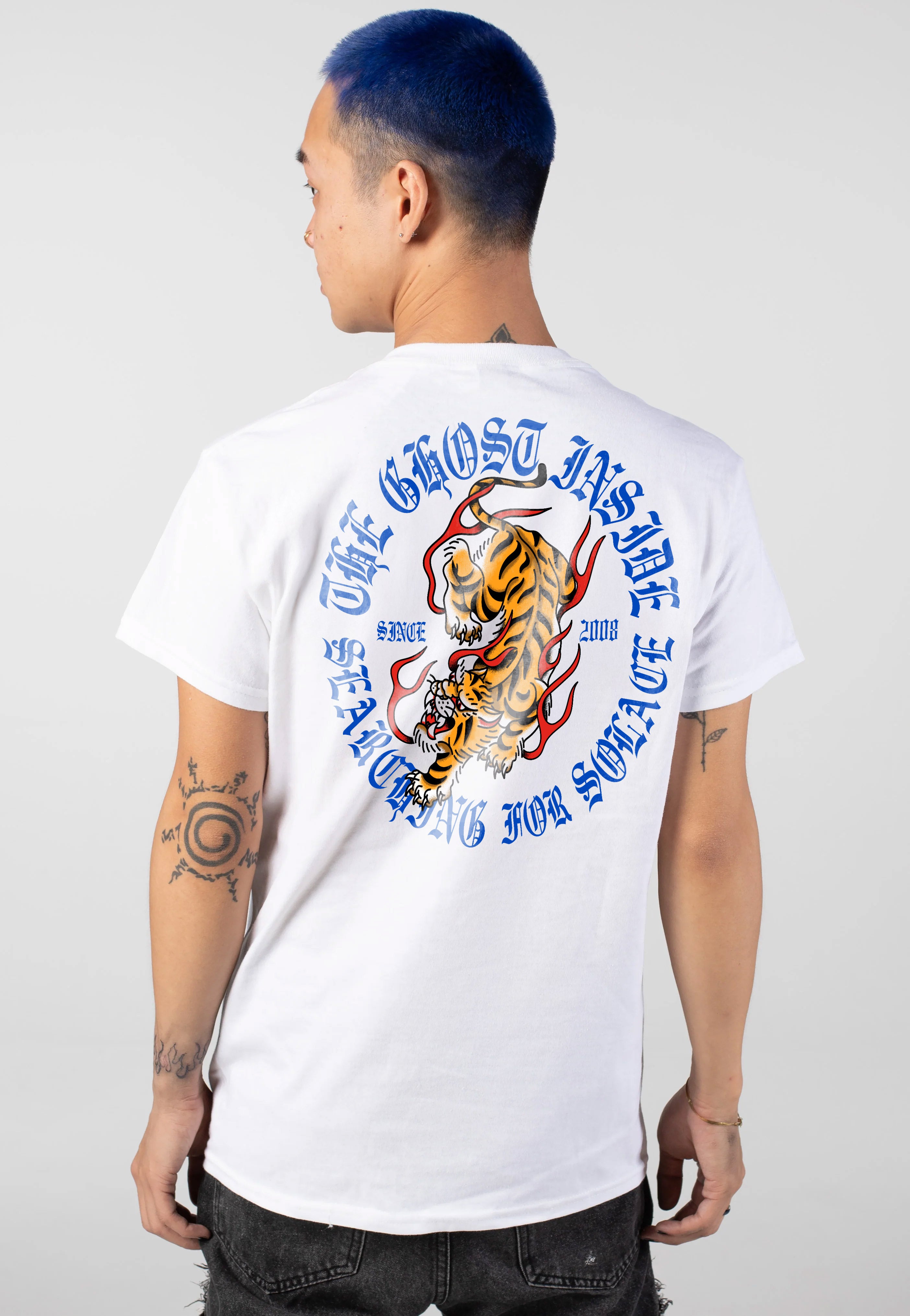 The Ghost Inside - Tiger White - T-Shirt | Men-Image