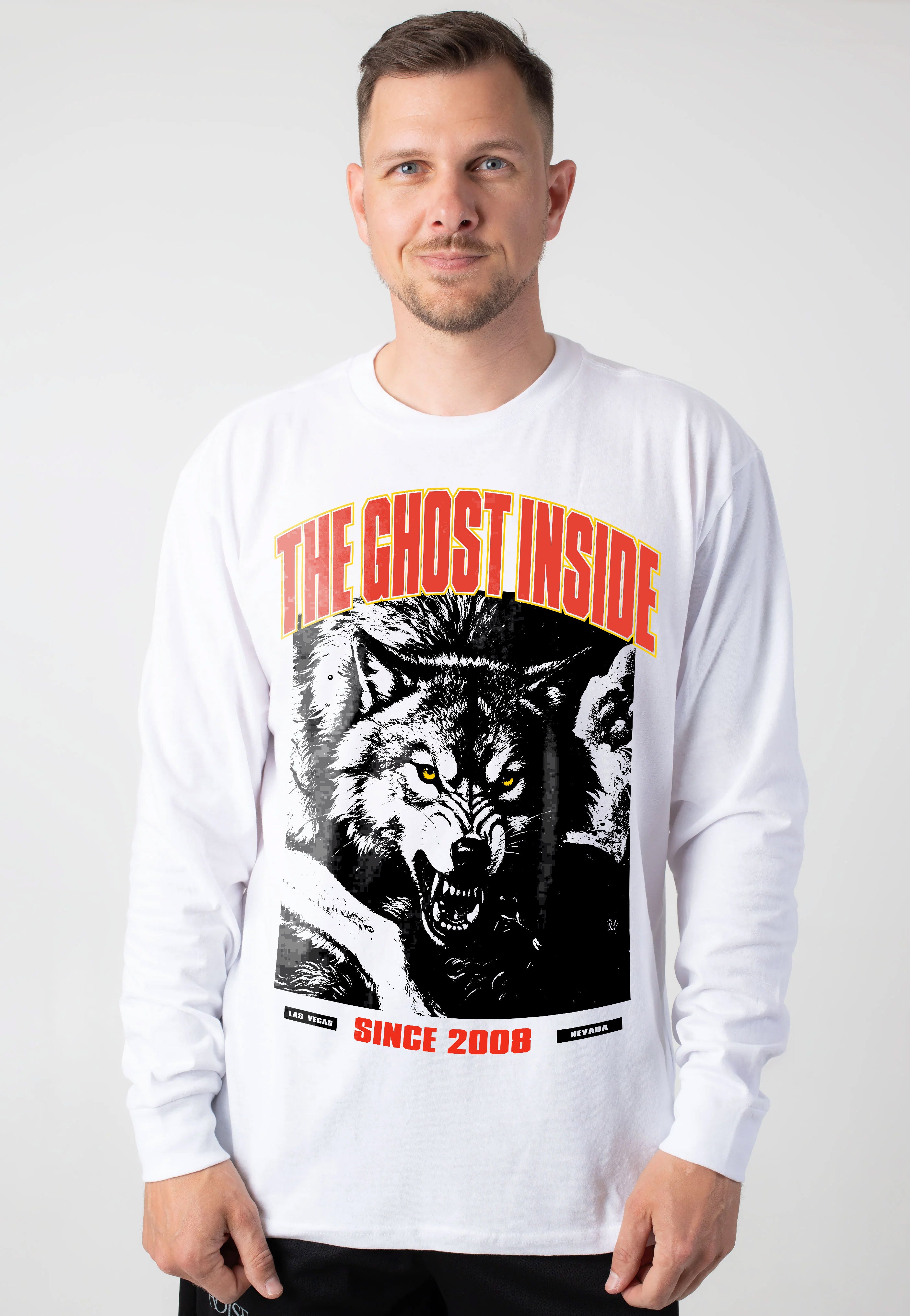 The Ghost Inside - Wolves White - Longlseeve | Men-Image