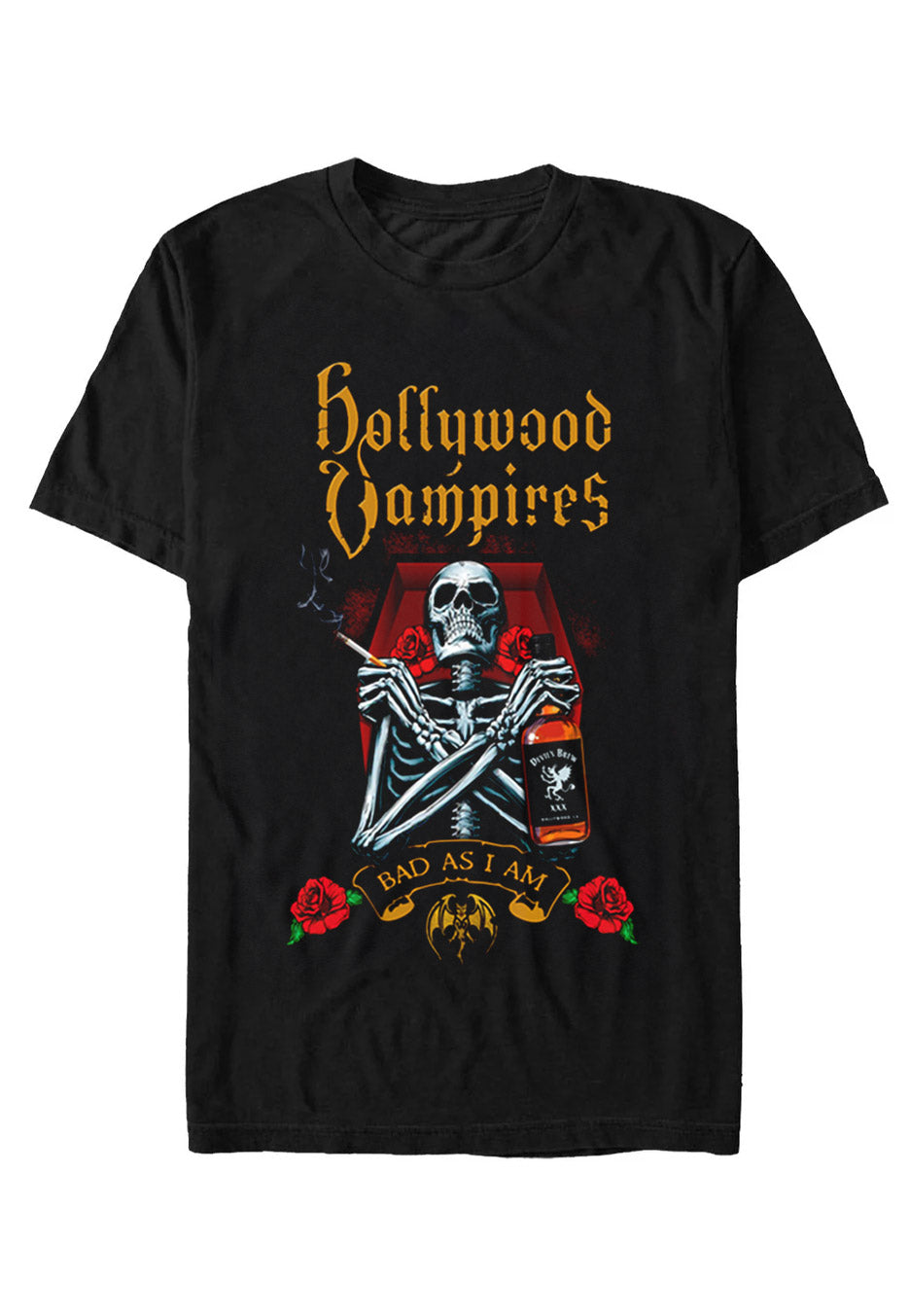 Hollywood Vampires - Bad As I Am - T-Shirt | Neutral-Image