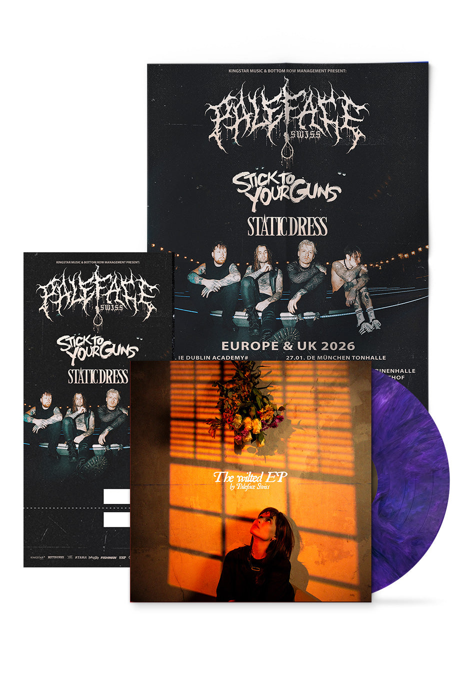 Paleface Swiss - 30.01.2026 Wiesbaden - Ticket + Poster + Vinyl