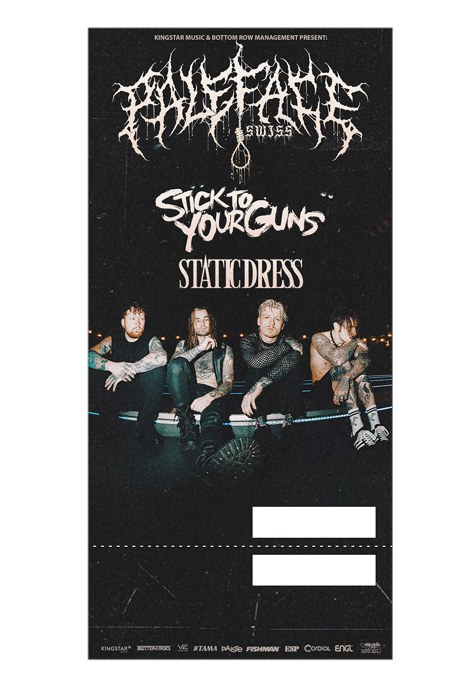 Paleface Swiss - 24.01.2026 Hamburg - Ticket + Poster + Vinyl