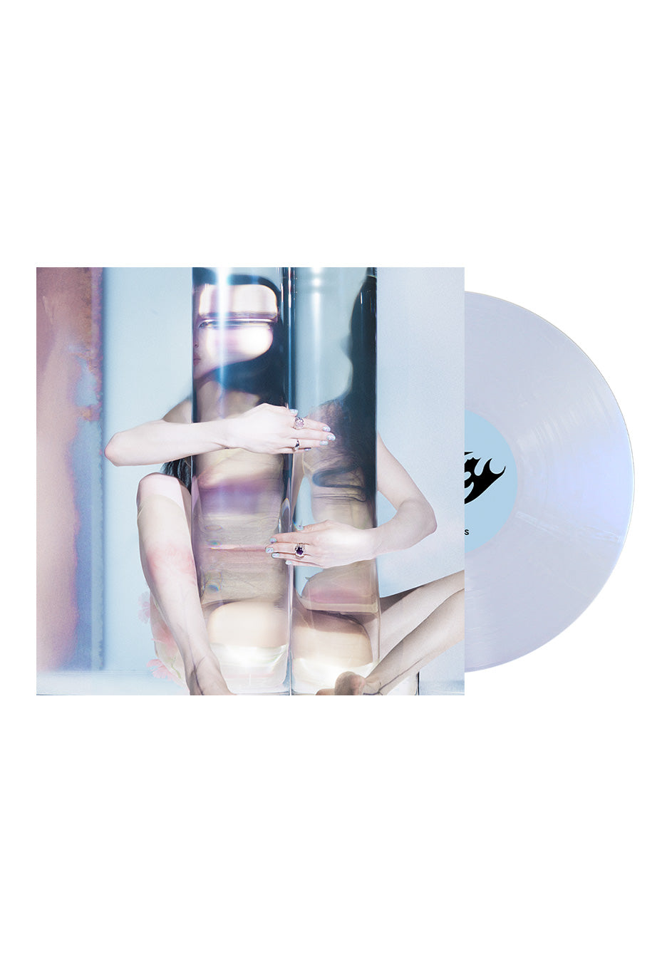 Poppy - Empty Hands Ltd. Iridescent White w/ Blue - Marbled Vinyl | Neutral-Image