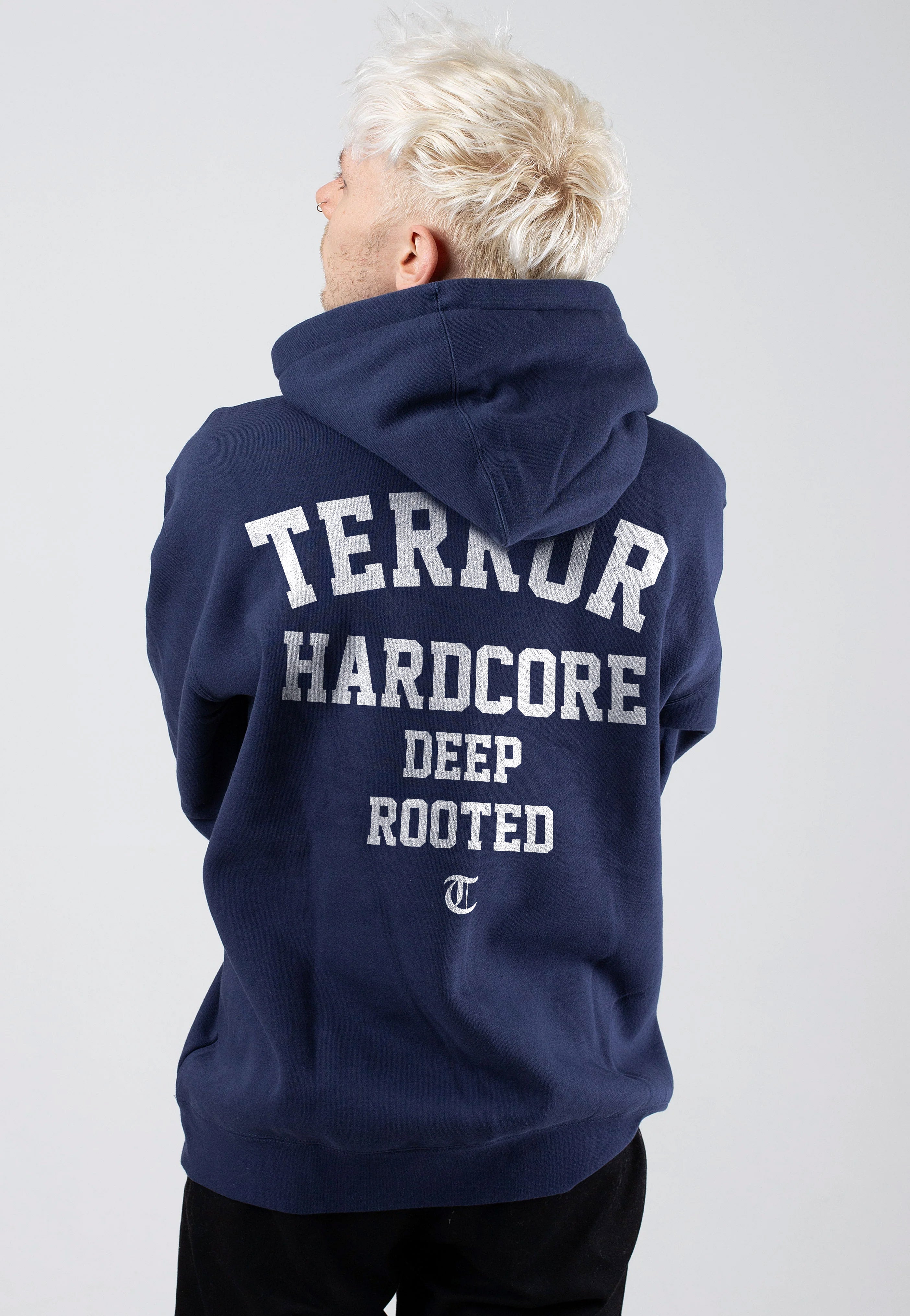Terror - Deep Rooted Navy - Hoodie | Men-Image