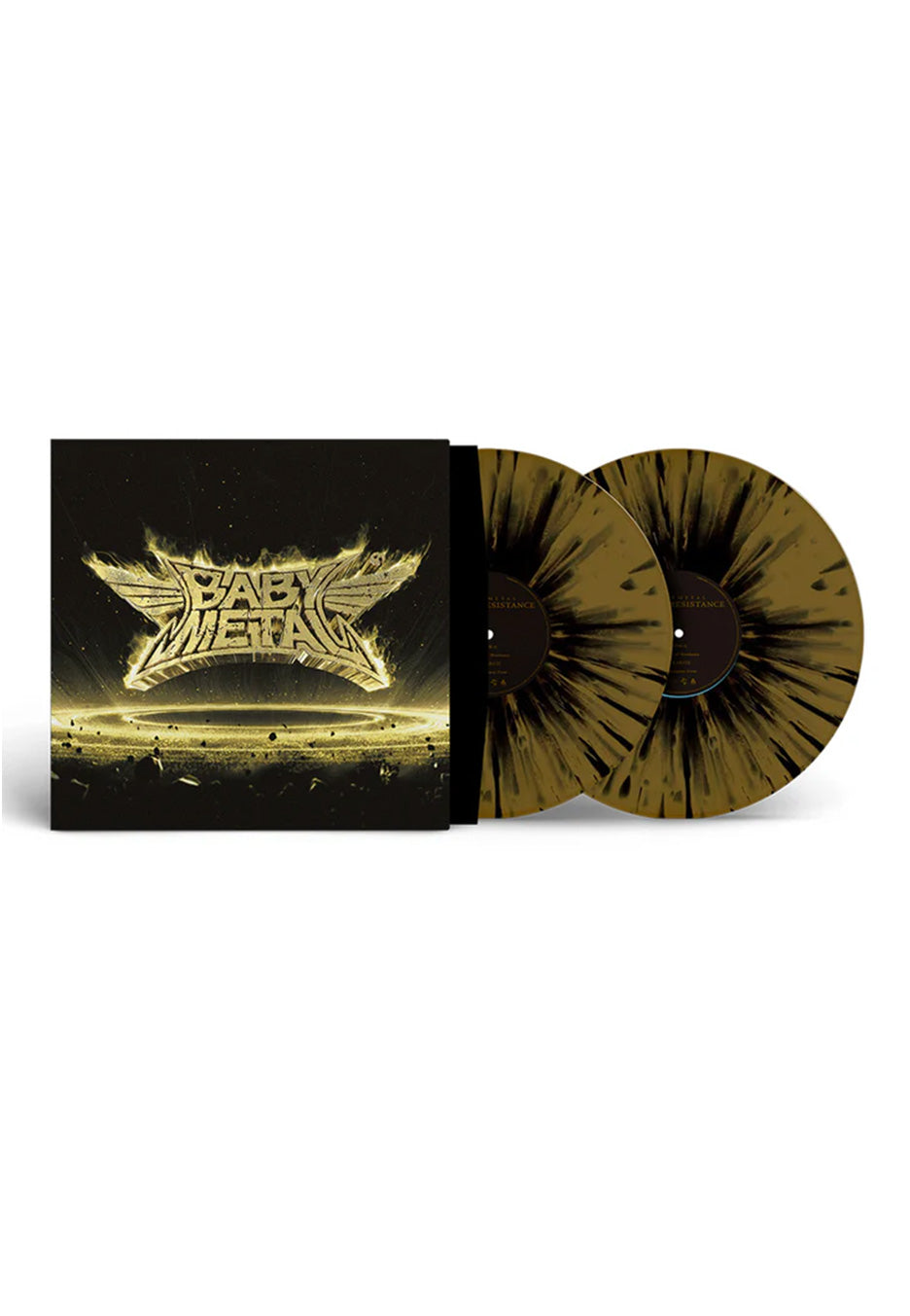Babymetal - Metal Resistance Ltd. Gold/Black - Splattered 2 Vinyl | Neutral-Image