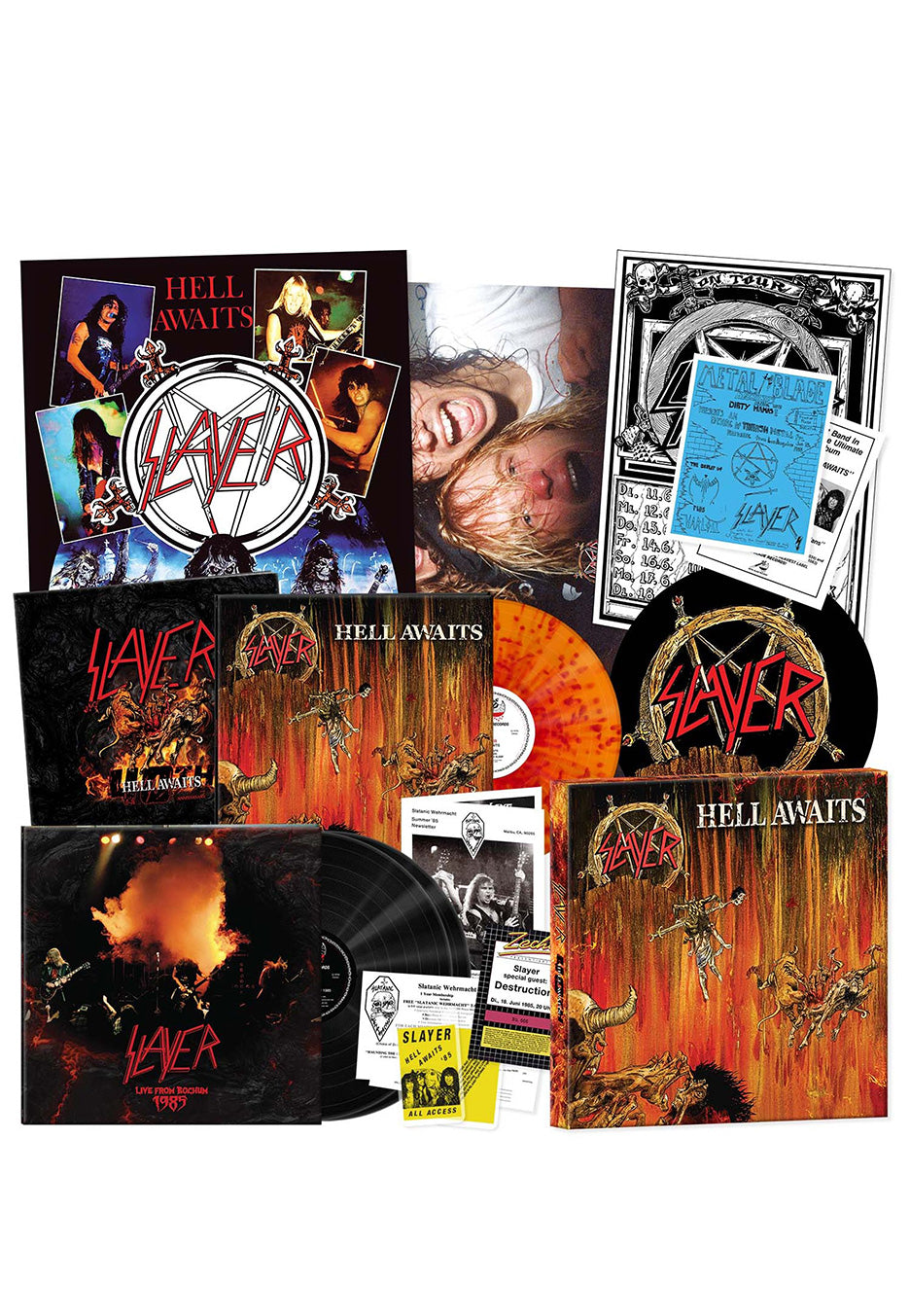 Slayer - Hell Awaits (40th Anniversary Edition) - 3 Vinyl Boxset | Neutral-Image