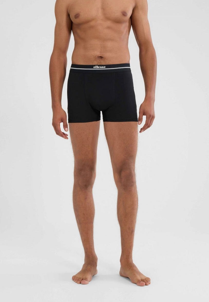 Ellesse - Ambria Pack Of 3 Black Mono - Boxershorts | Men-Image