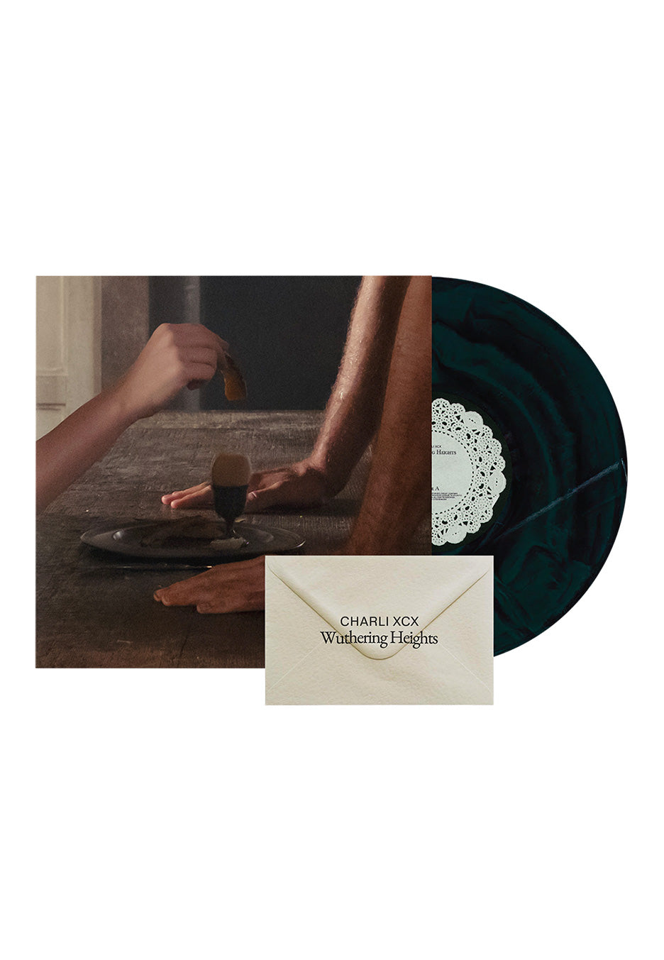 Charli xcx - Wuthering Heights Ltd. Dark Green - Marbled Vinyl | Neutral-Image