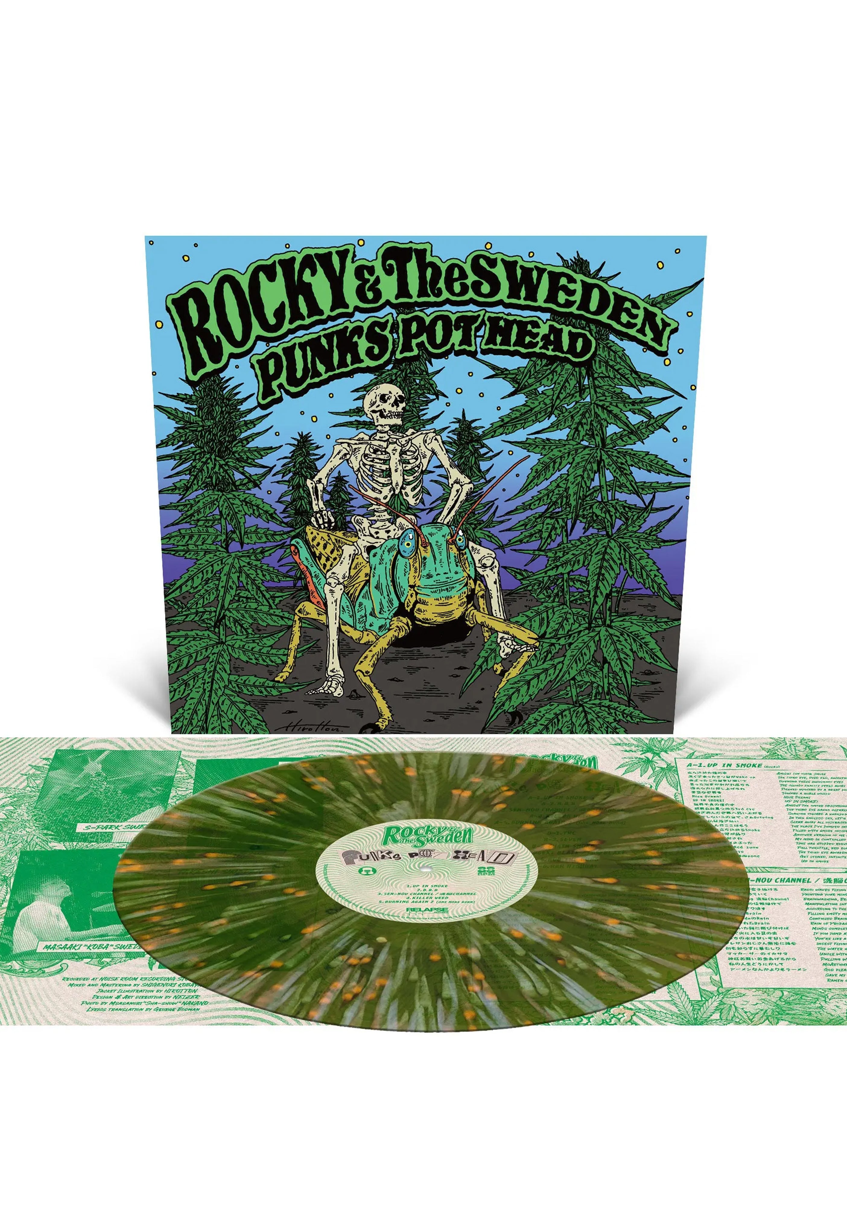 Rocky And The Sweden - Punk's Pot Head Ltd. Super Silva Haze - Colored Vinyl | Neutral-Image