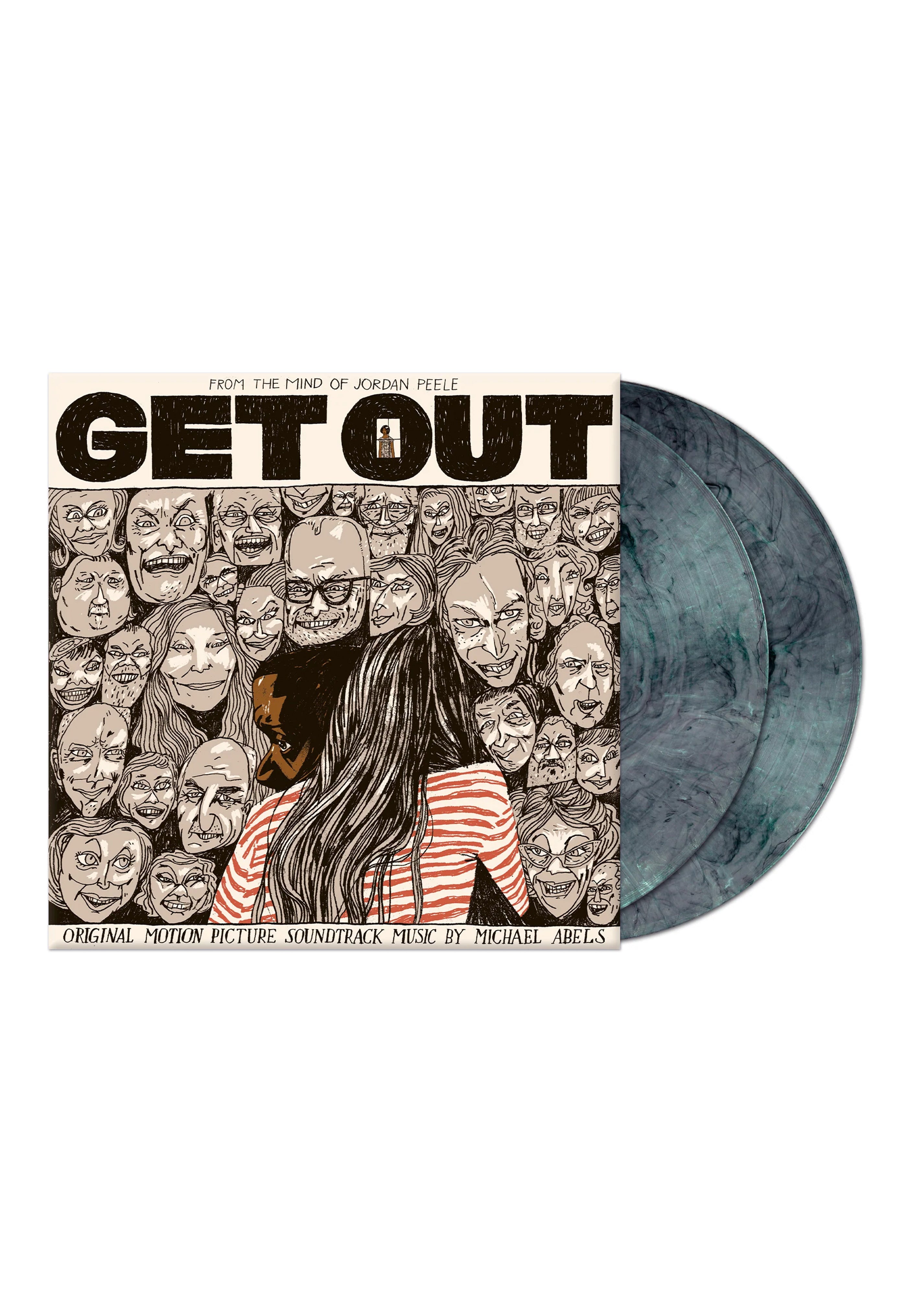 Get Out - Get Out OST Ltd. Grey/Blue - Marbled 2 Vinyl | Neutral-Image