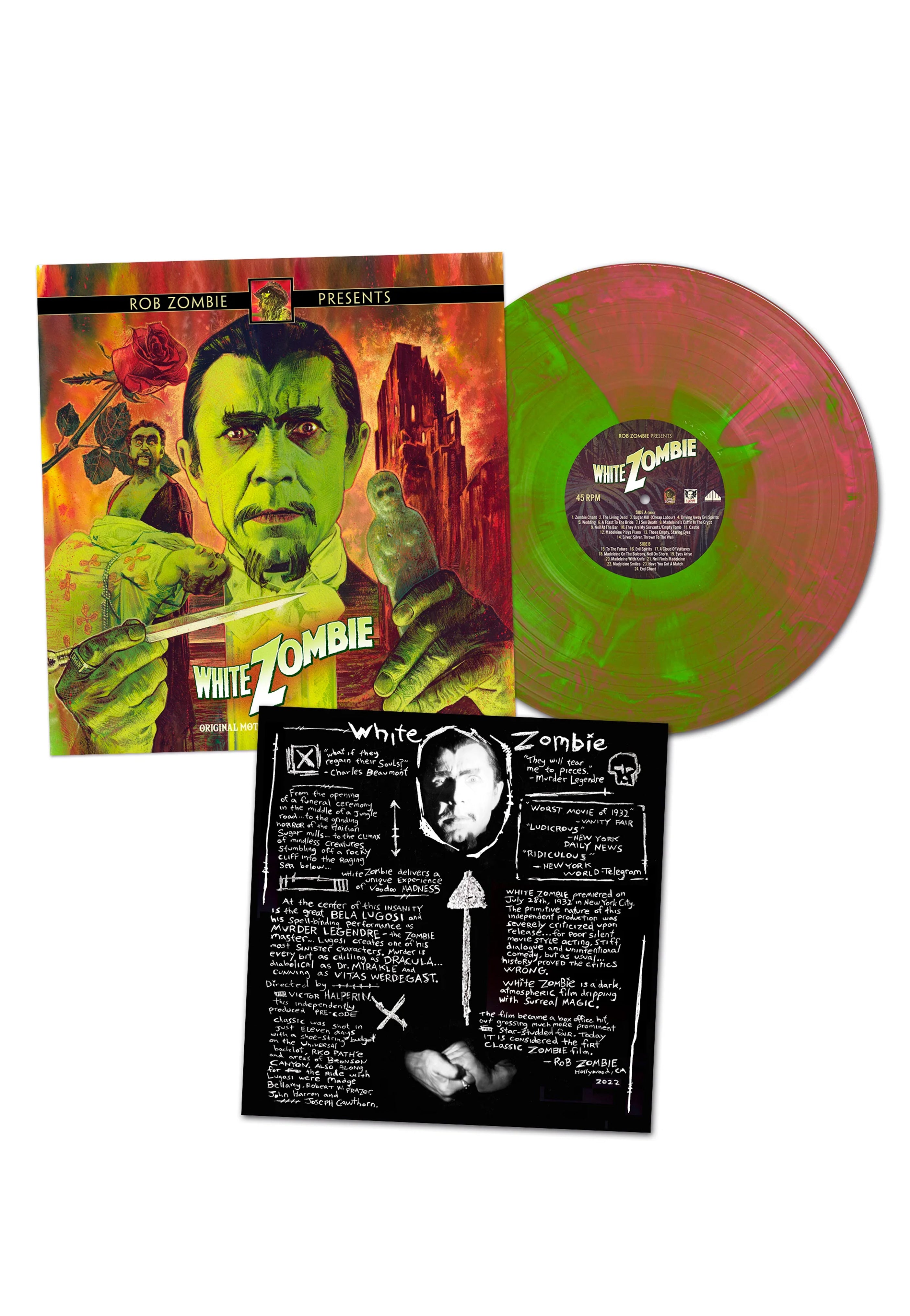 Rob Zombie - White Zombie OST Ltd. Green/Pink - Colored Vinyl | Neutral-Image