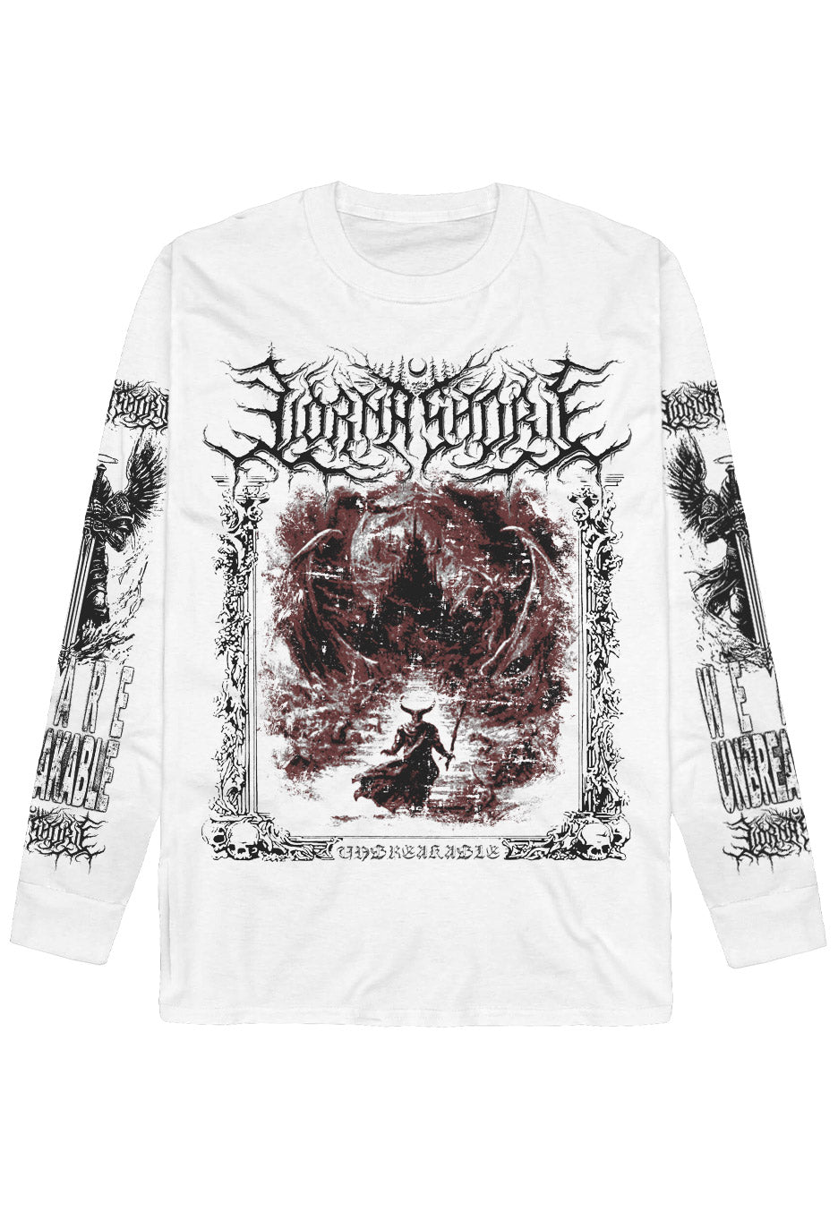 Lorna Shore - Unbreakable White - Longlseeve | Neutral-Image