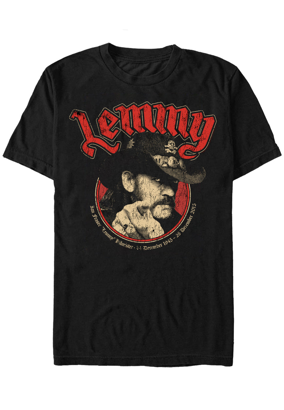 Lemmy Kilmister - Point Circle - T-Shirt | Neutral-Image