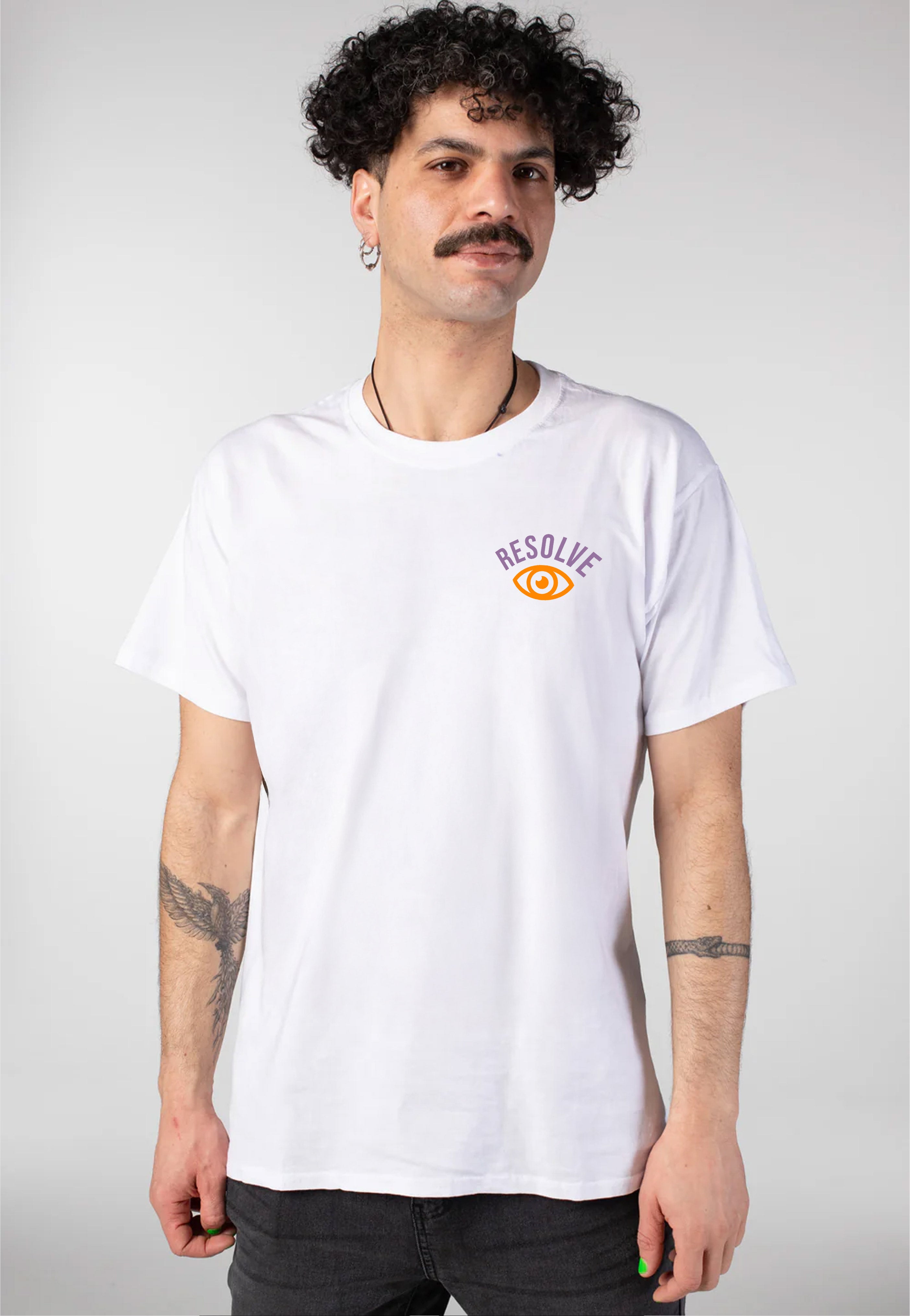 Resolve - Death Awaits White - T-Shirt | Men-Image