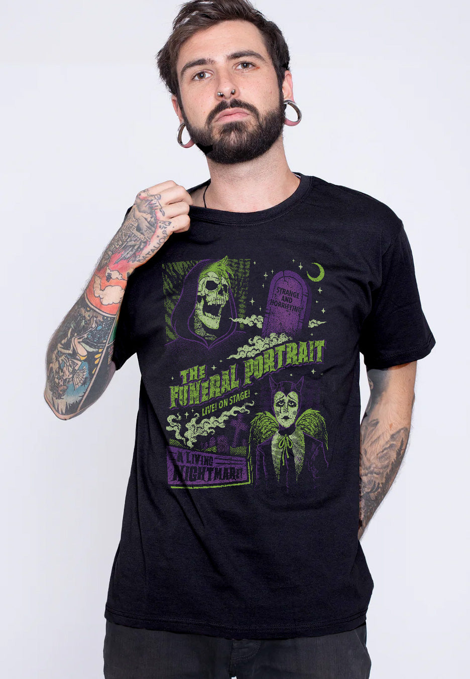 The Funeral Portrait - Living Nightmare - T-Shirt | Men-Image