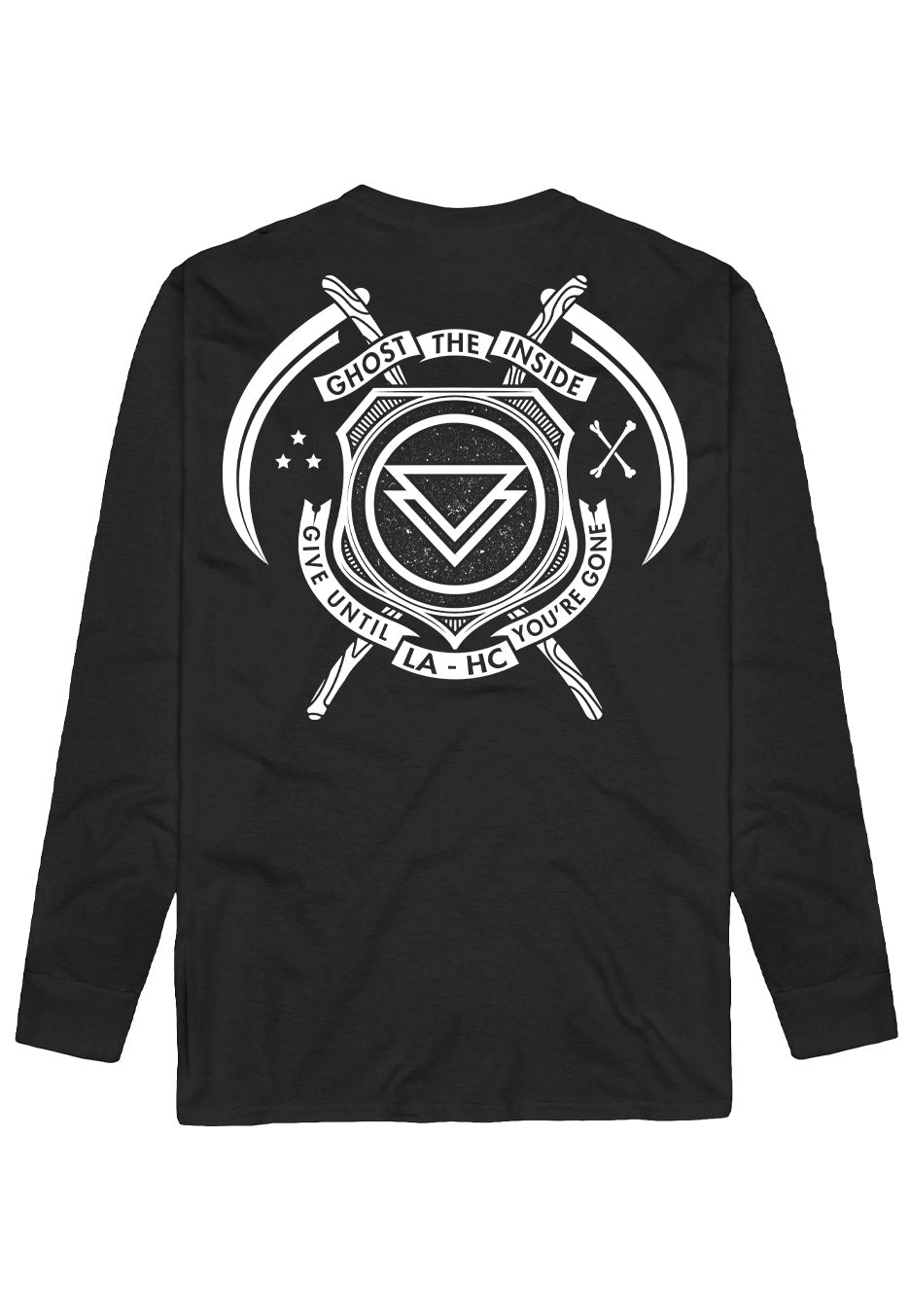 The Ghost Inside - Crossed Scythes - Longsleeve | Neutral-Image