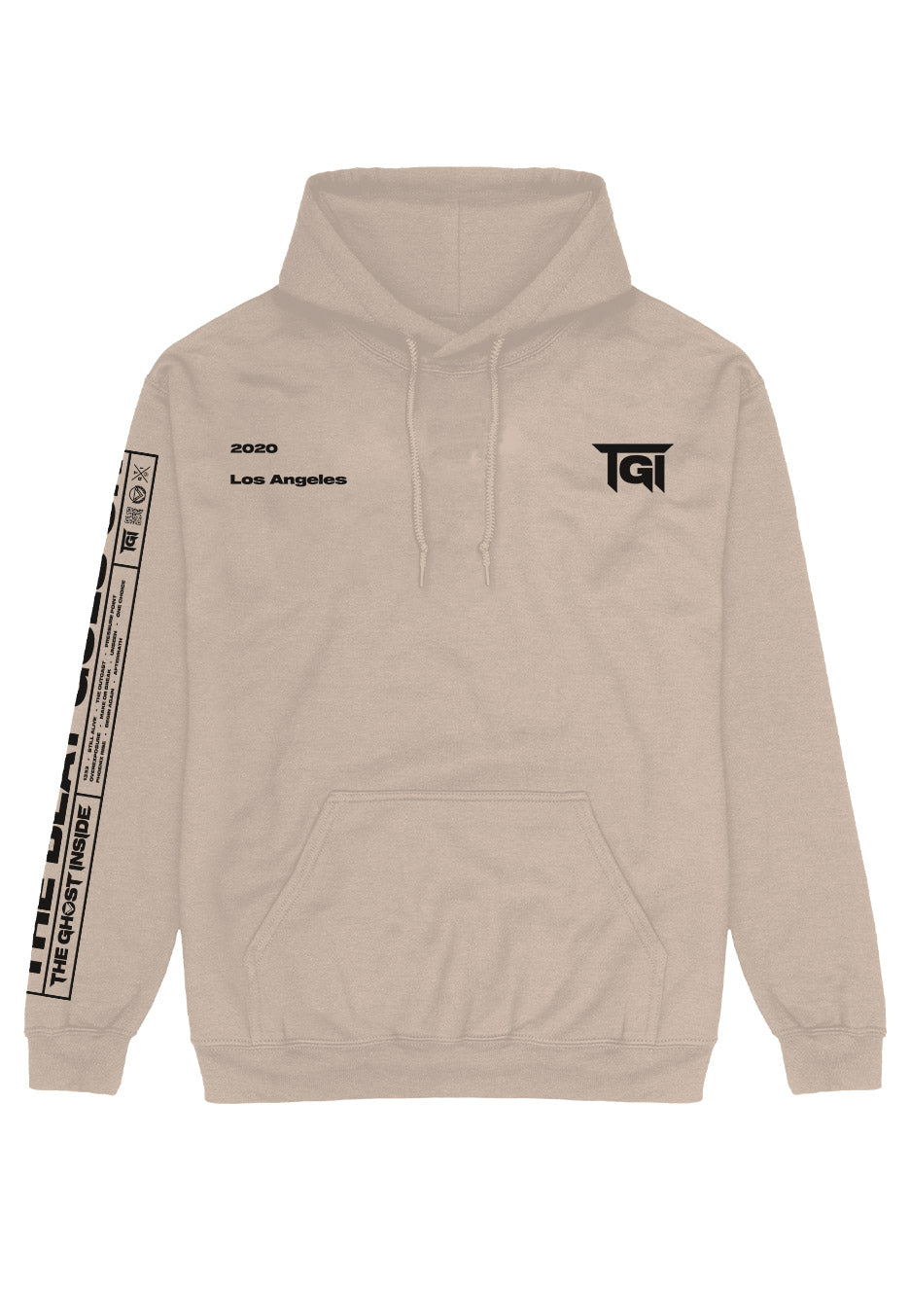 The Ghost Inside - Laurel Wreath Sand - Hoodie | Neutral-Image