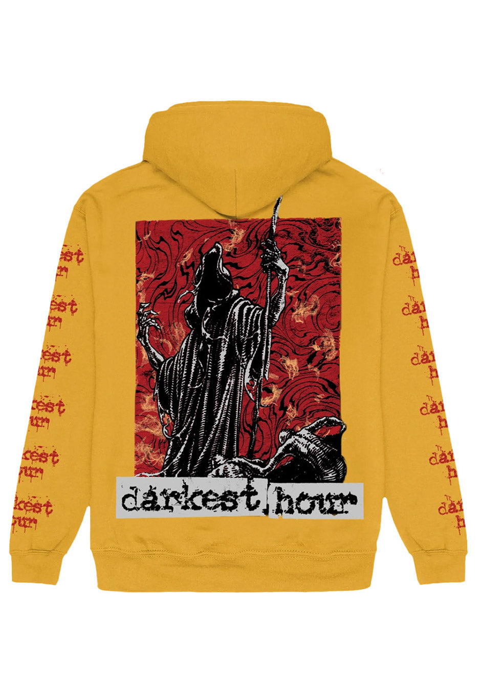 Darkest Hour - Wizzard Gold Yellow - Hoodie | Neutral-Image