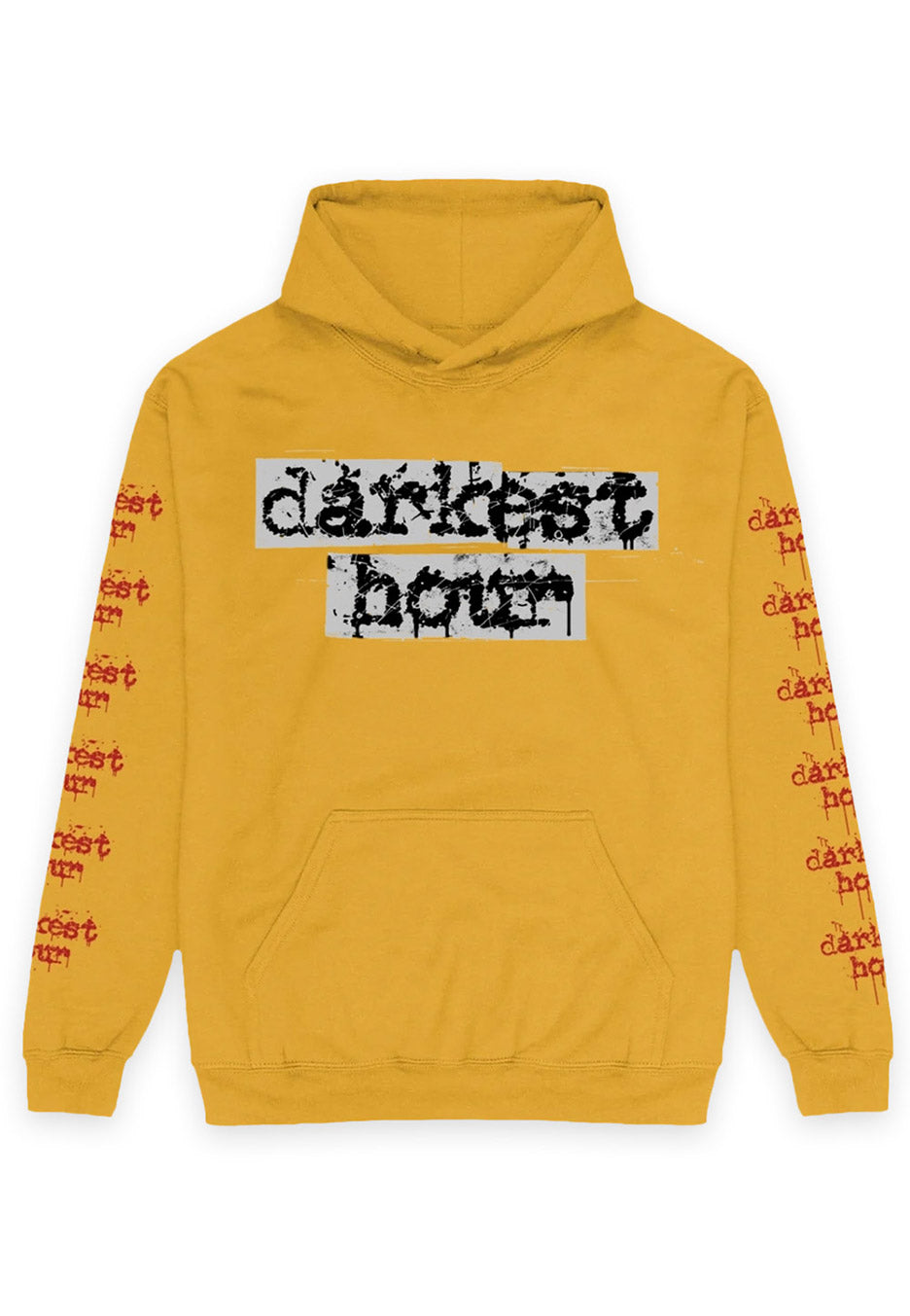 Darkest Hour - Wizzard Gold Yellow - Hoodie | Neutral-Image