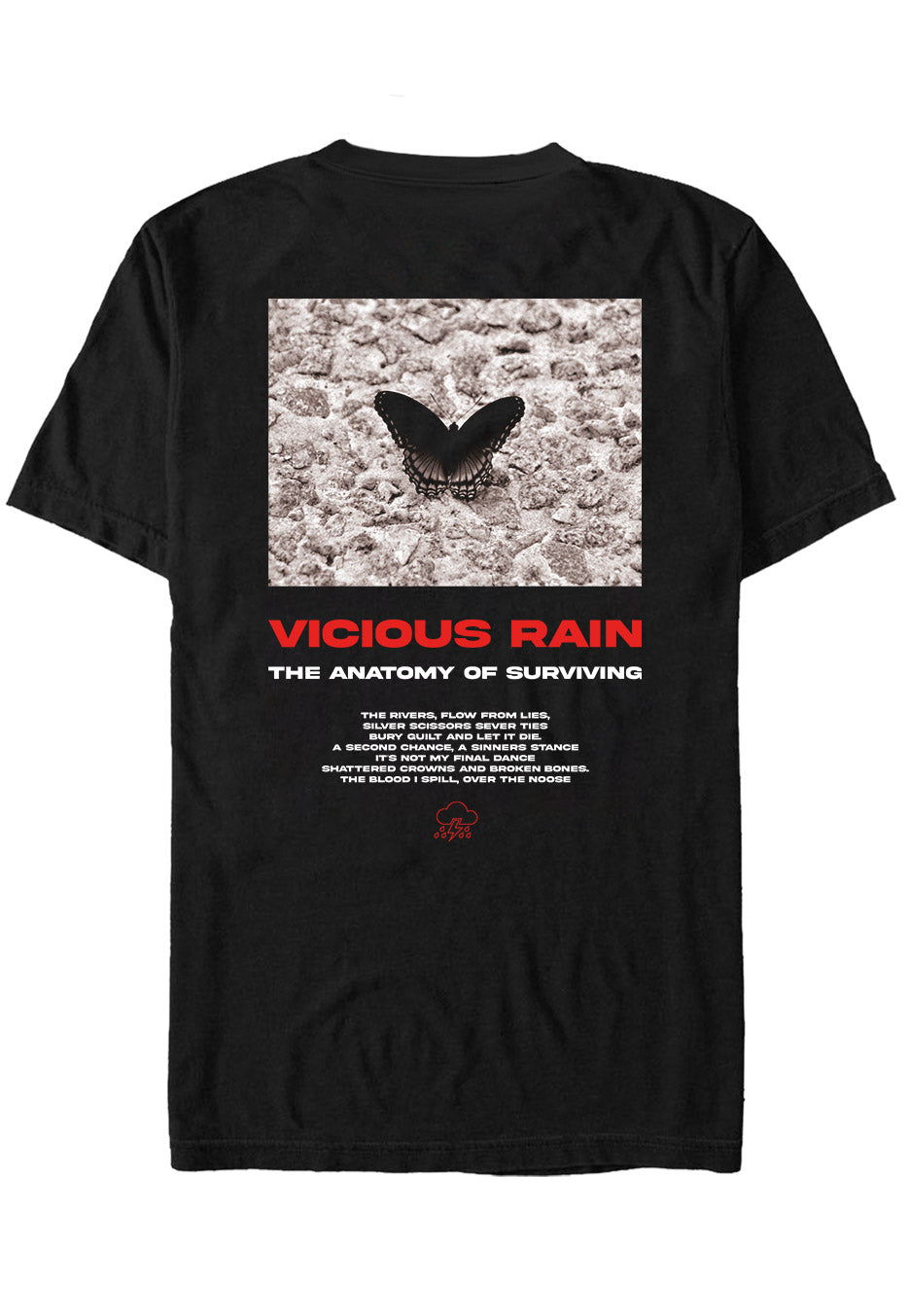 Vicious Rain - Butterfly - T-Shirt | Neutral-Image