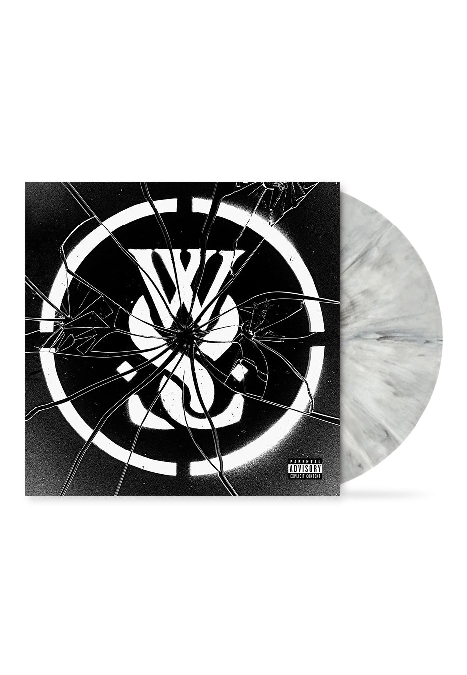 While She Sleeps - SELF HELL Ltd. Black & White - Marbled Vinyl | Neutral-Image
