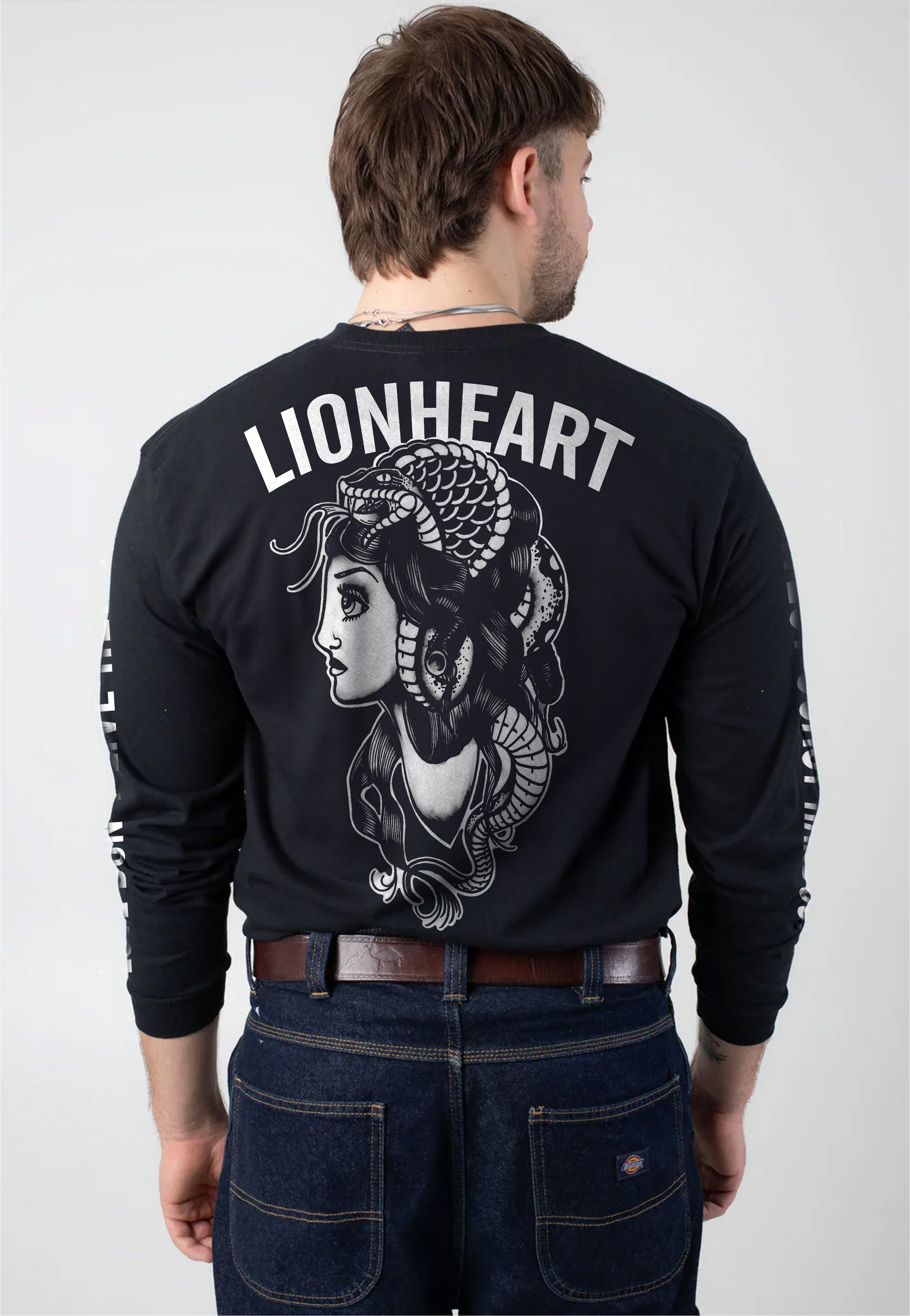 Lionheart - Girl Snake - Longsleeve | Men-Image