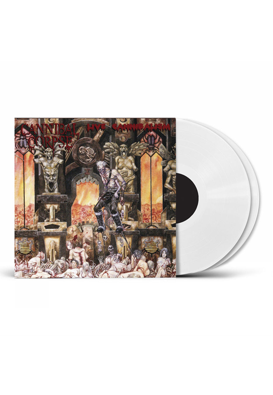 Cannibal Corpse - Live Cannibalism Ltd. White - Colored 2 Vinyl | Neutral-Image