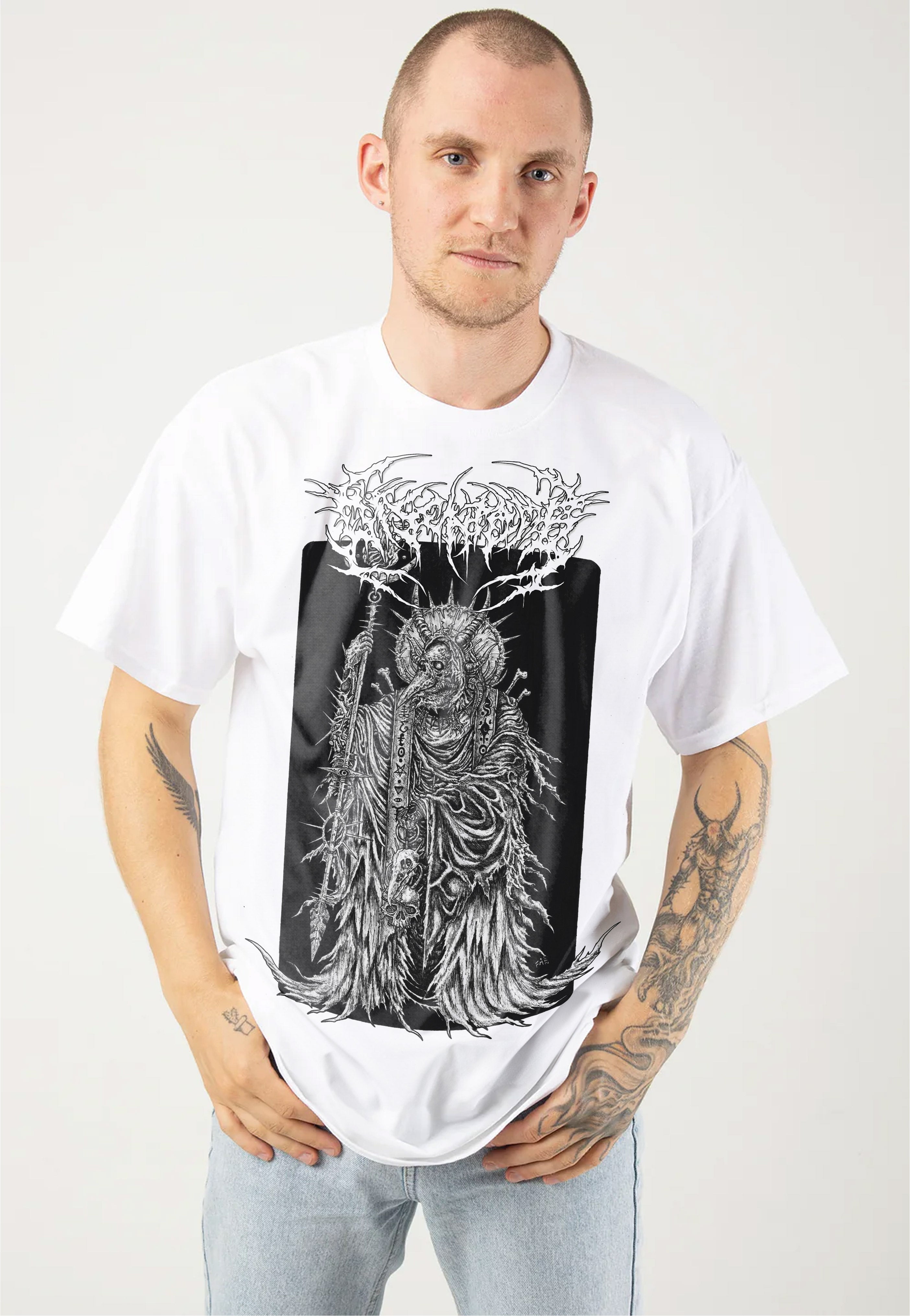 Disentomb - Wizard White - T-Shirt | Men-Image