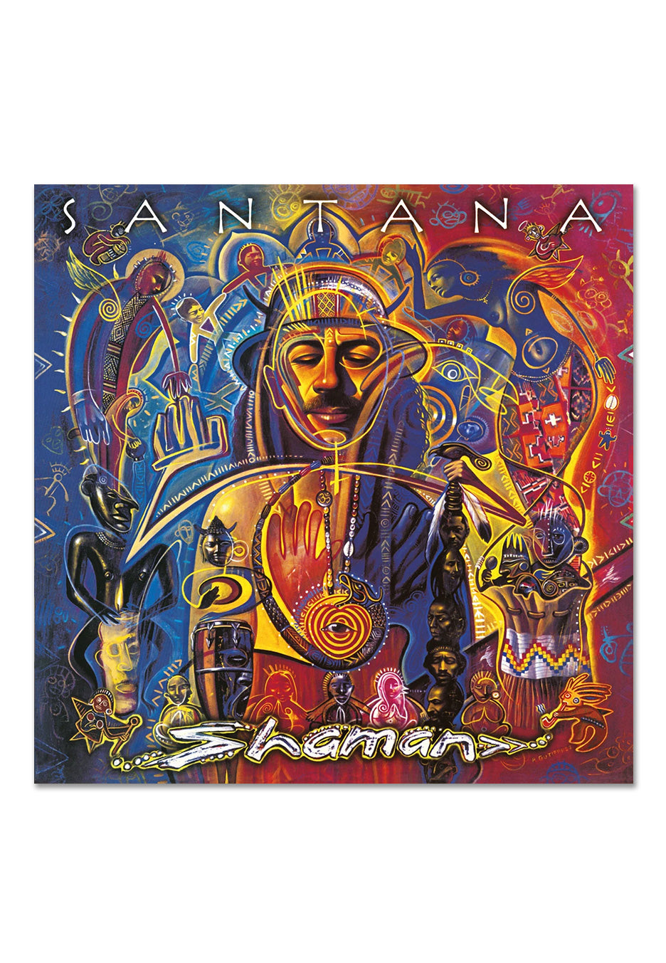 Santana - Shaman Ltd. Yellow/Orange - Marbled 2 Vinyl | Neutral-Image