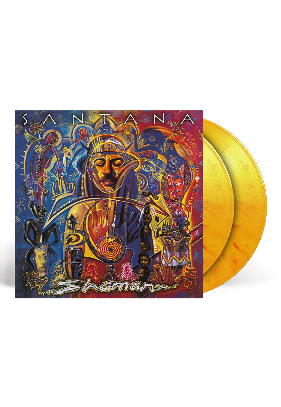 Santana - Shaman Ltd. Yellow/Orange - Marbled 2 Vinyl | Neutral-Image