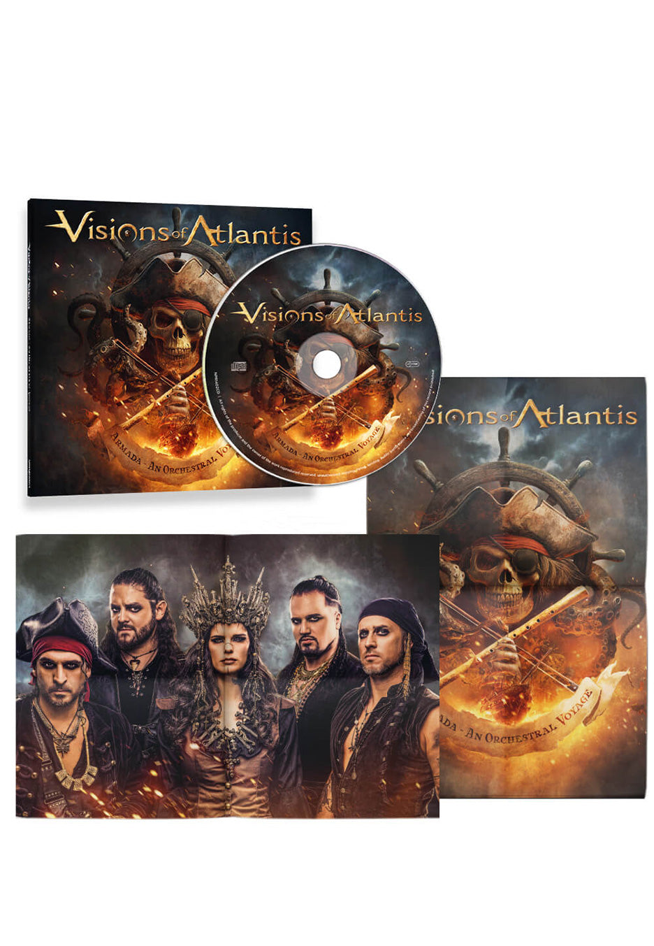 Visions Of Atlantis - Armada: An Orchestral Voyage - Digipak CD | Neutral-Image