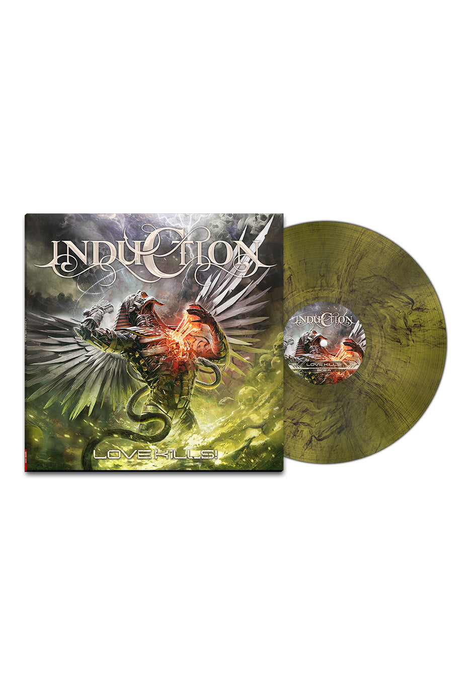 Induction - Love Kills! Ltd. Green/Black - Marbled Vinyl | Neutral-Image