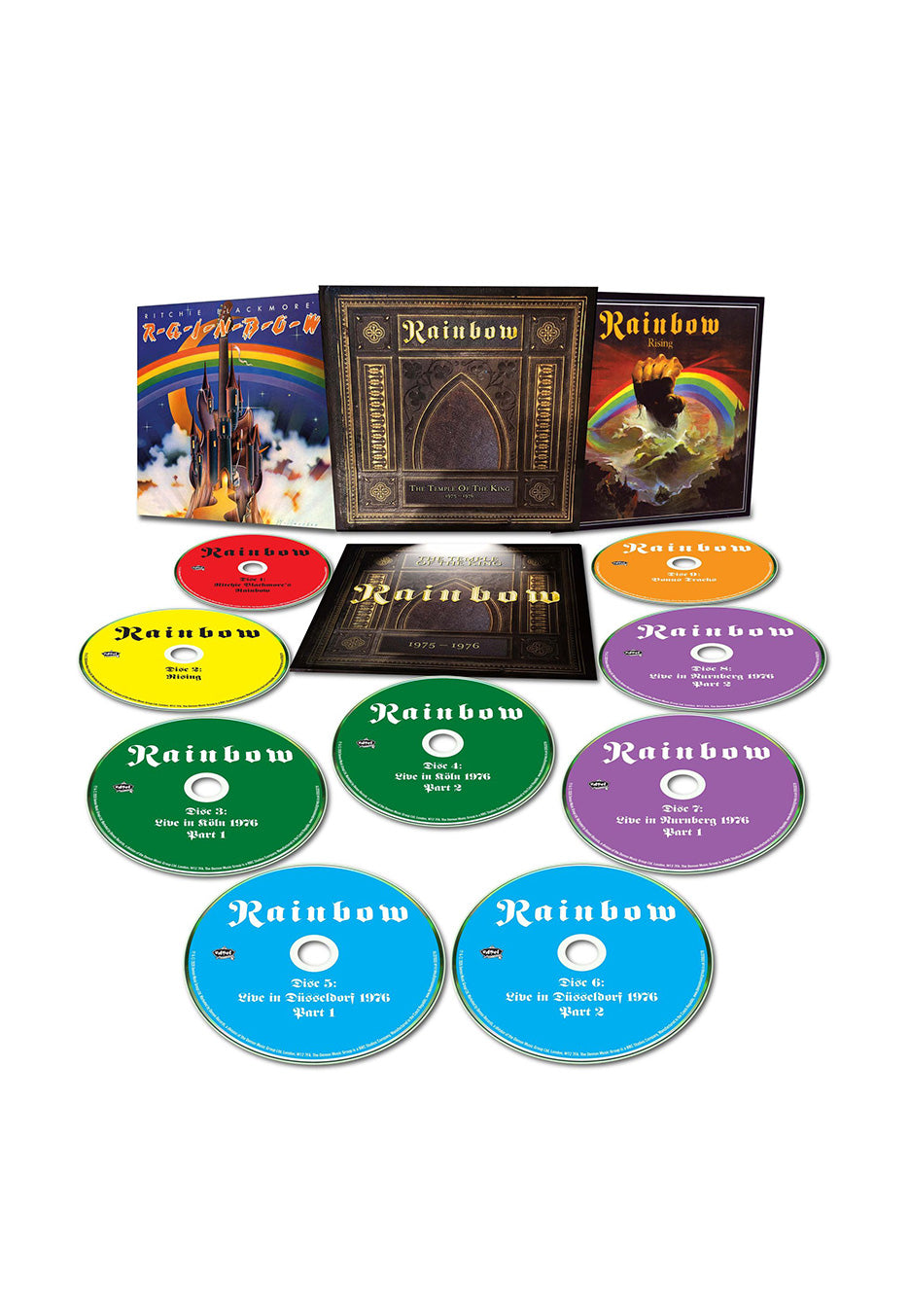 Rainbow - The Temple Of The King: 1975-1976 (Deluxe Edition) - 9 CD Boxset | Neutral-Image