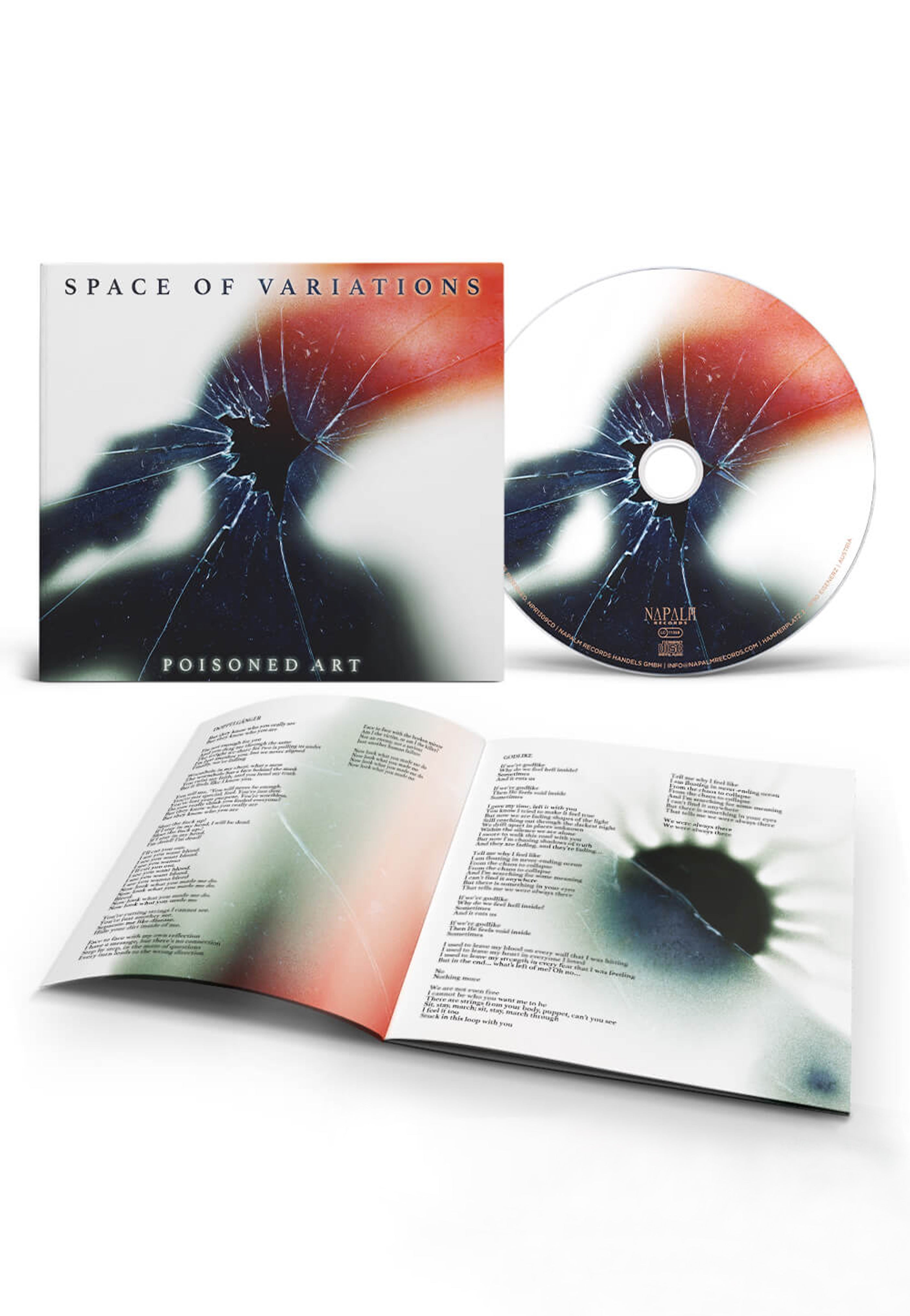 Space Of Variations - Poisoned Art - Digipak CD | Neutral-Image