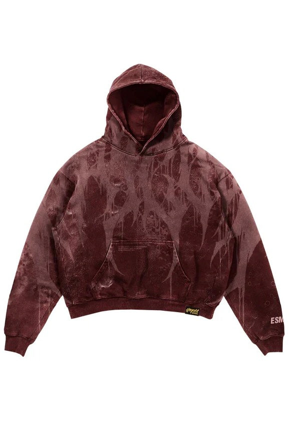 Stay Cold Apparel - Grimfall Oversized Red - Hoodie | Men-Image