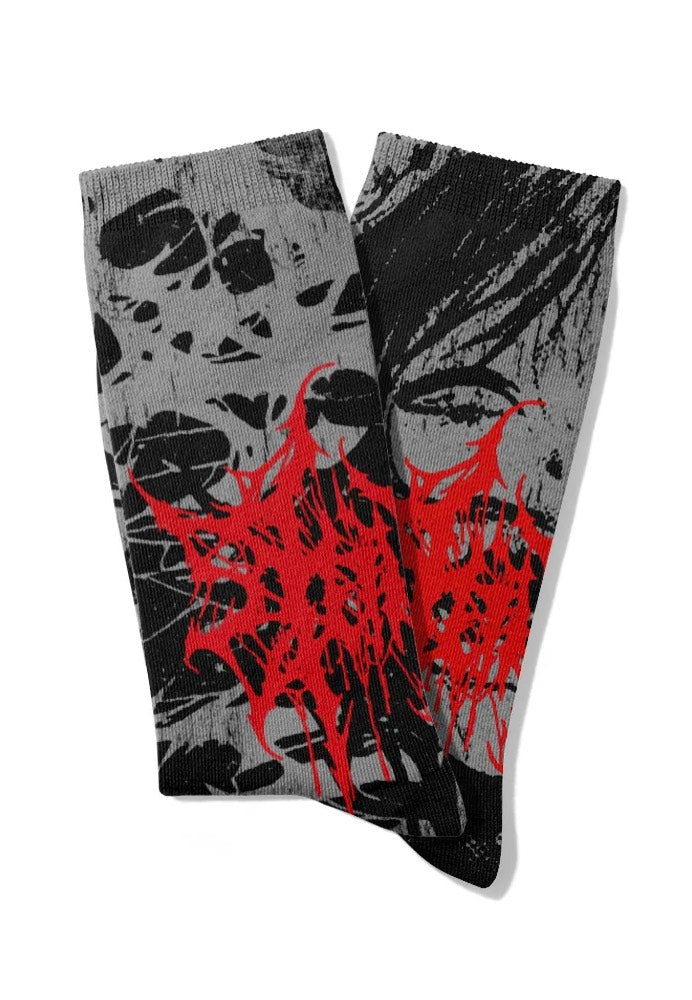 Stay Cold Apparel Grinfrost Black Socks | Neutral-Image