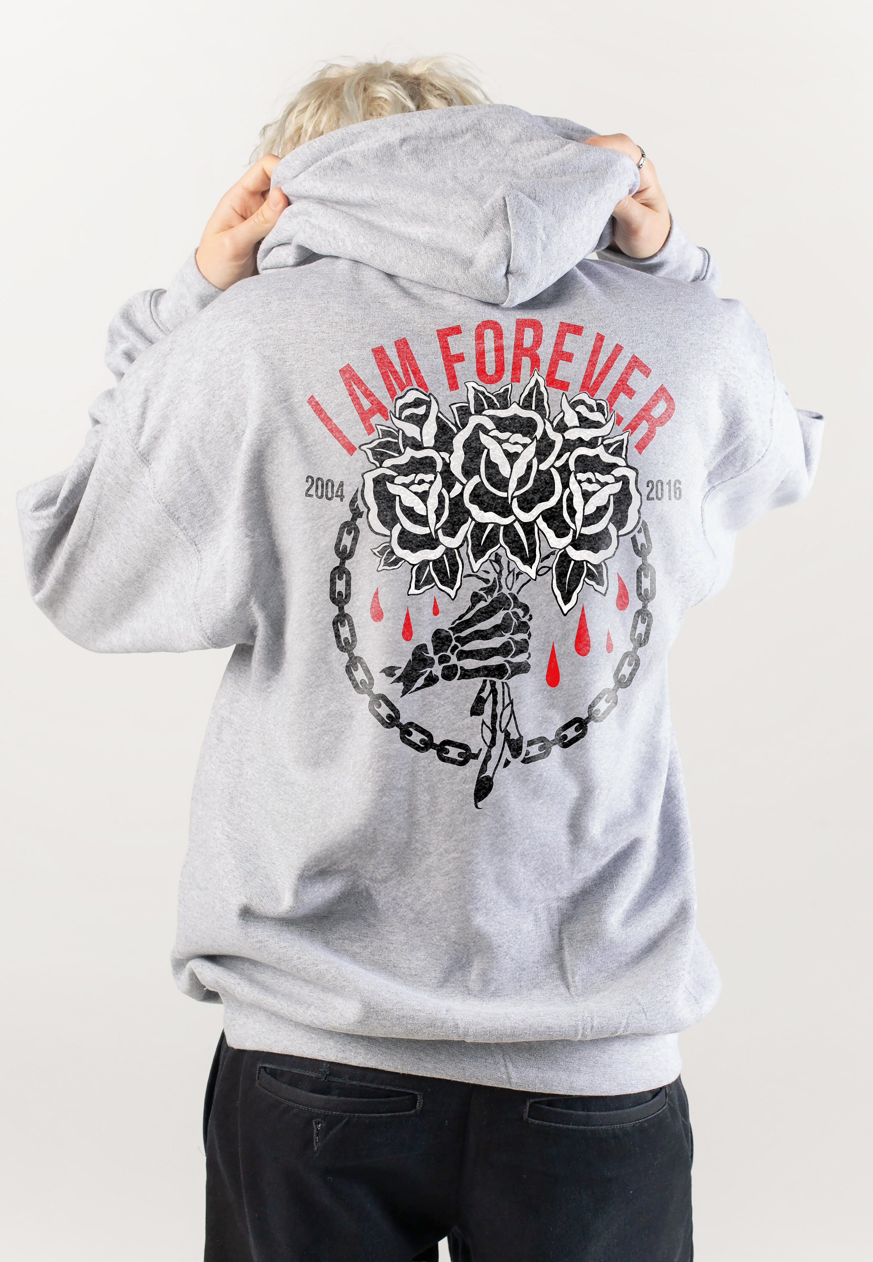Lionheart - Roses Sportsgrey - Hoodie | Men-Image