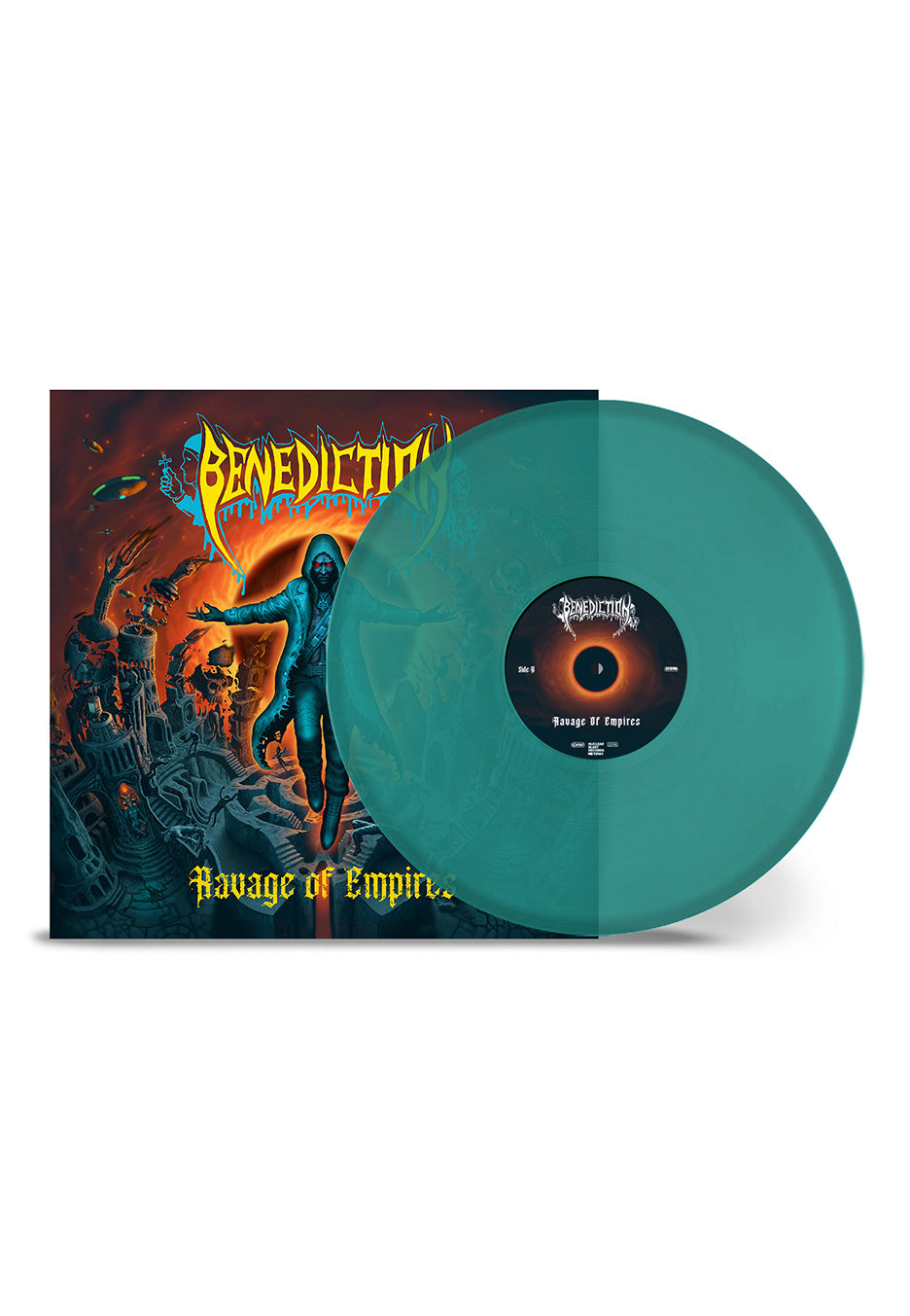 Benediction - Ravage Of Empires Petrol Green - Colored Vinyl | Neutral-Image