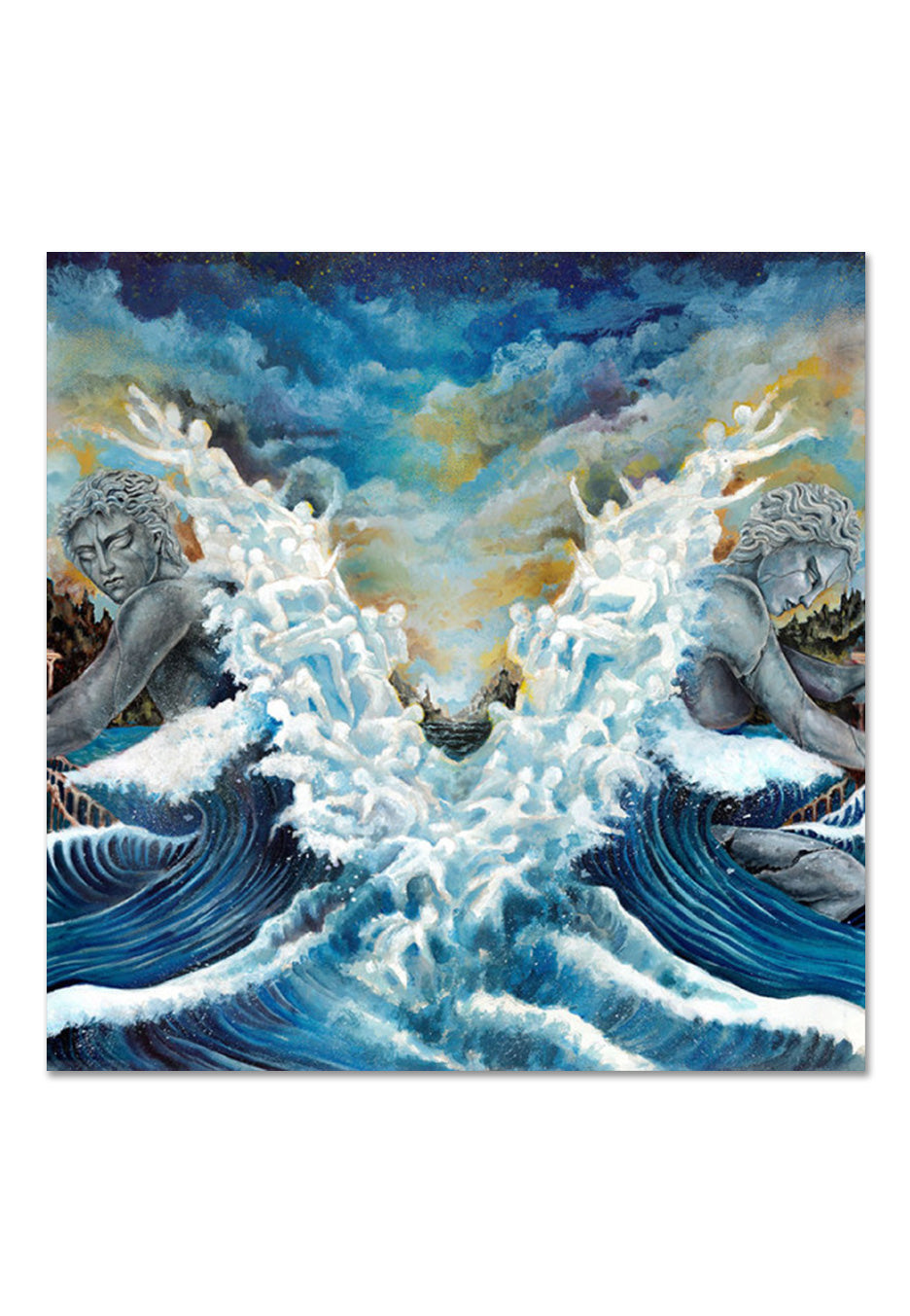 Landmvrks - The Darkest Place I've Ever Been Ltd. Light Blue Yolk - Splattered Vinyl | Neutral-Image