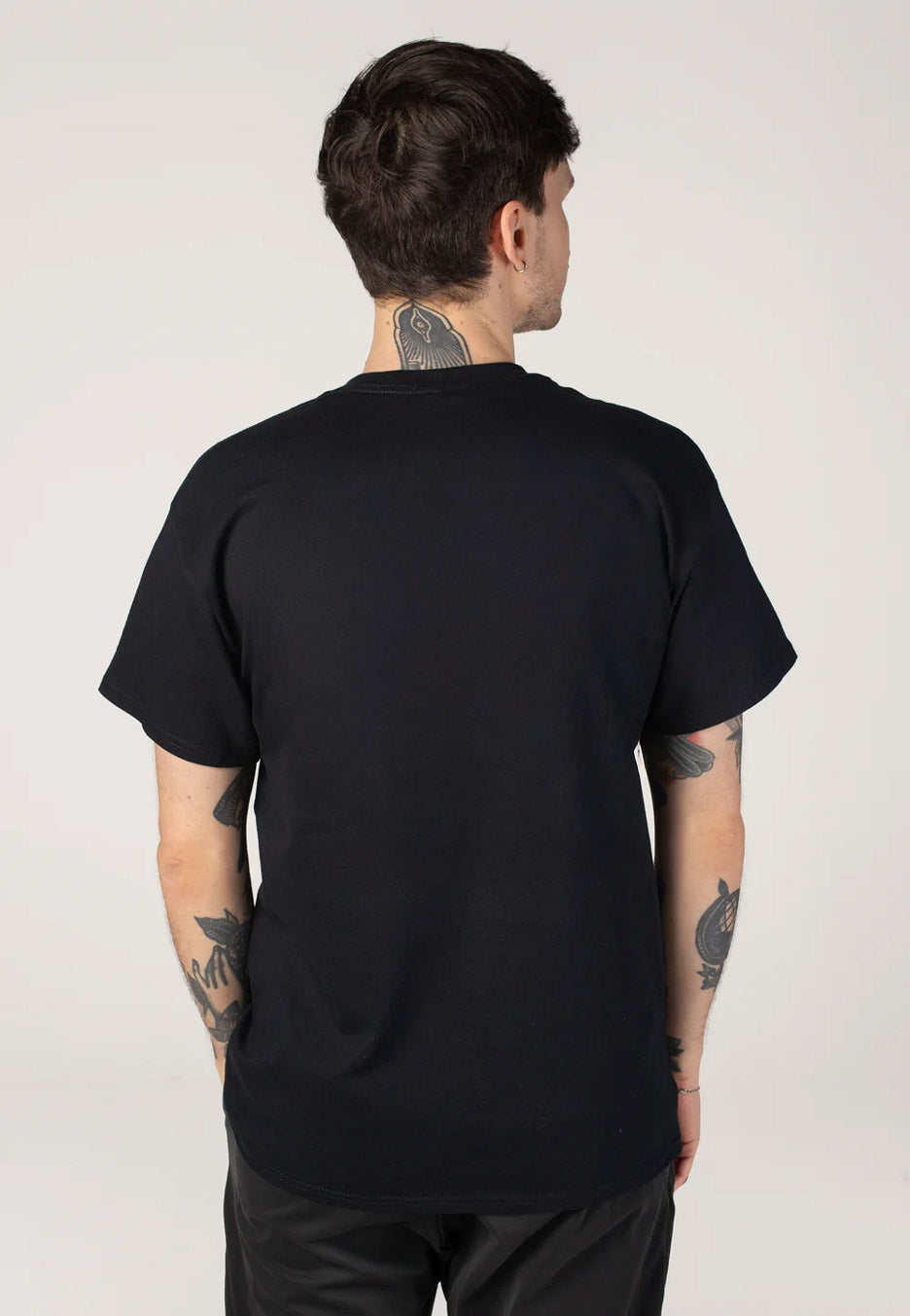 Immolation - Descent Transparent Red/Black Indie Exclusive - Marbled Vinyl + Demon Angel - T-Shirt