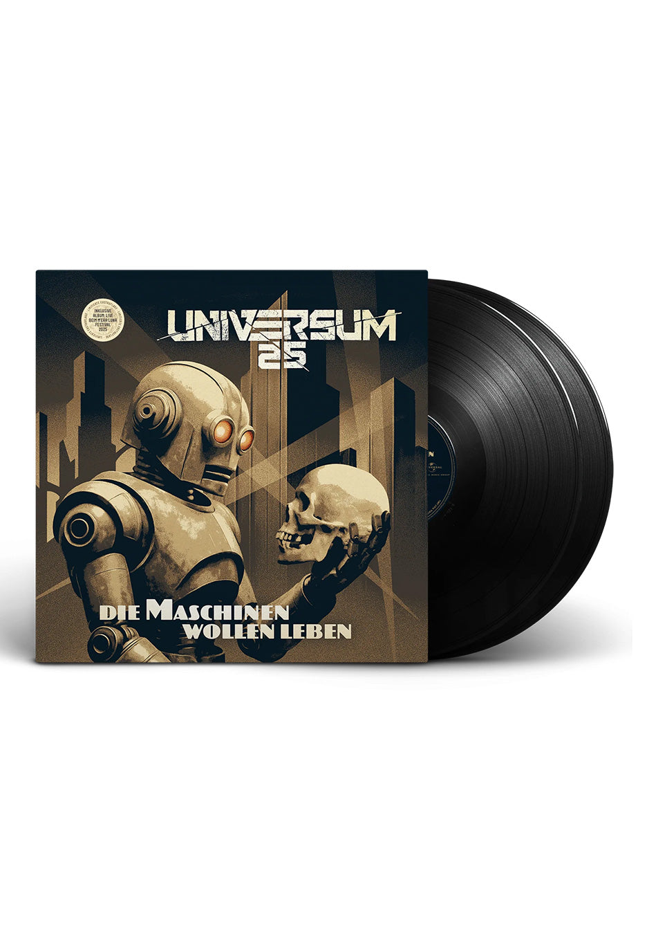 UNIVERSUM25 - Die Maschinen Wollen Leben (Ltd. Deluxe Edition) - 2 Vinyl | Neutral-Image