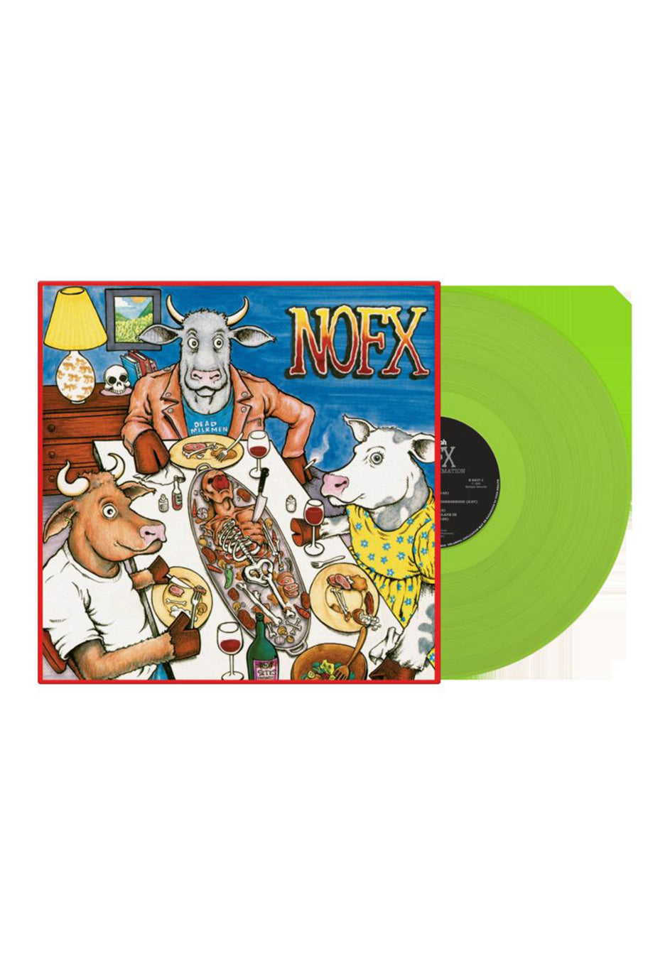 NOFX Liberal Animation (Reissue) Ltd Green Colored Vinyl | Neutral-Image