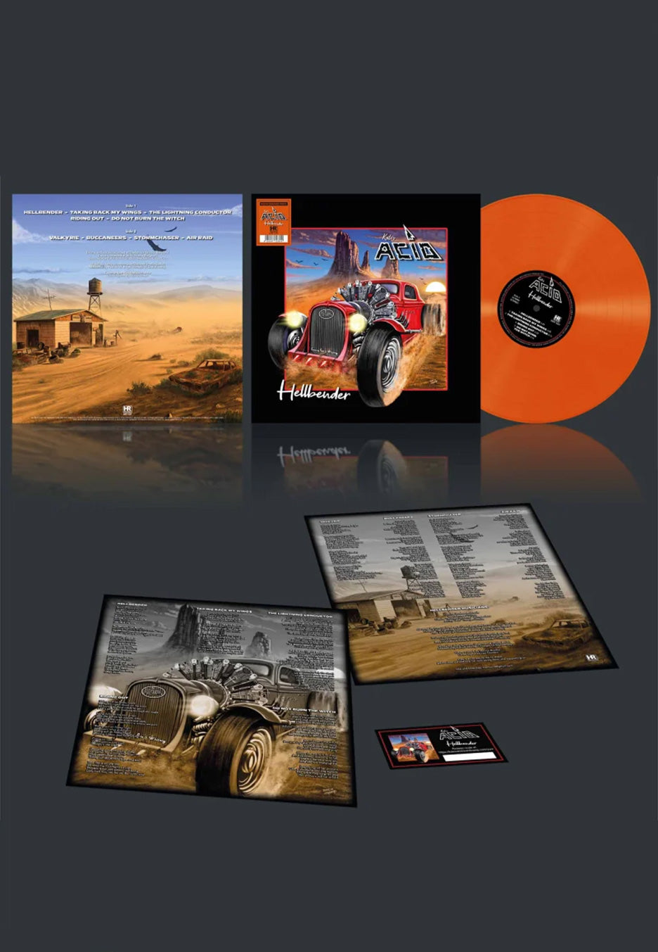 Kate's Acid - Hellbender Ltd. Neon Orange - Colored Vinyl | Neutral-Image