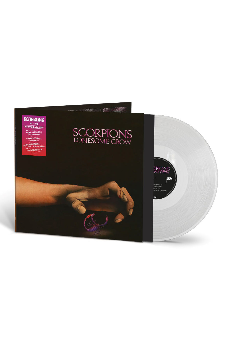 Scorpions - Lonesome Crow (2026 Mix) Ltd. Transparent - Colored Vinyl | Neutral-Image