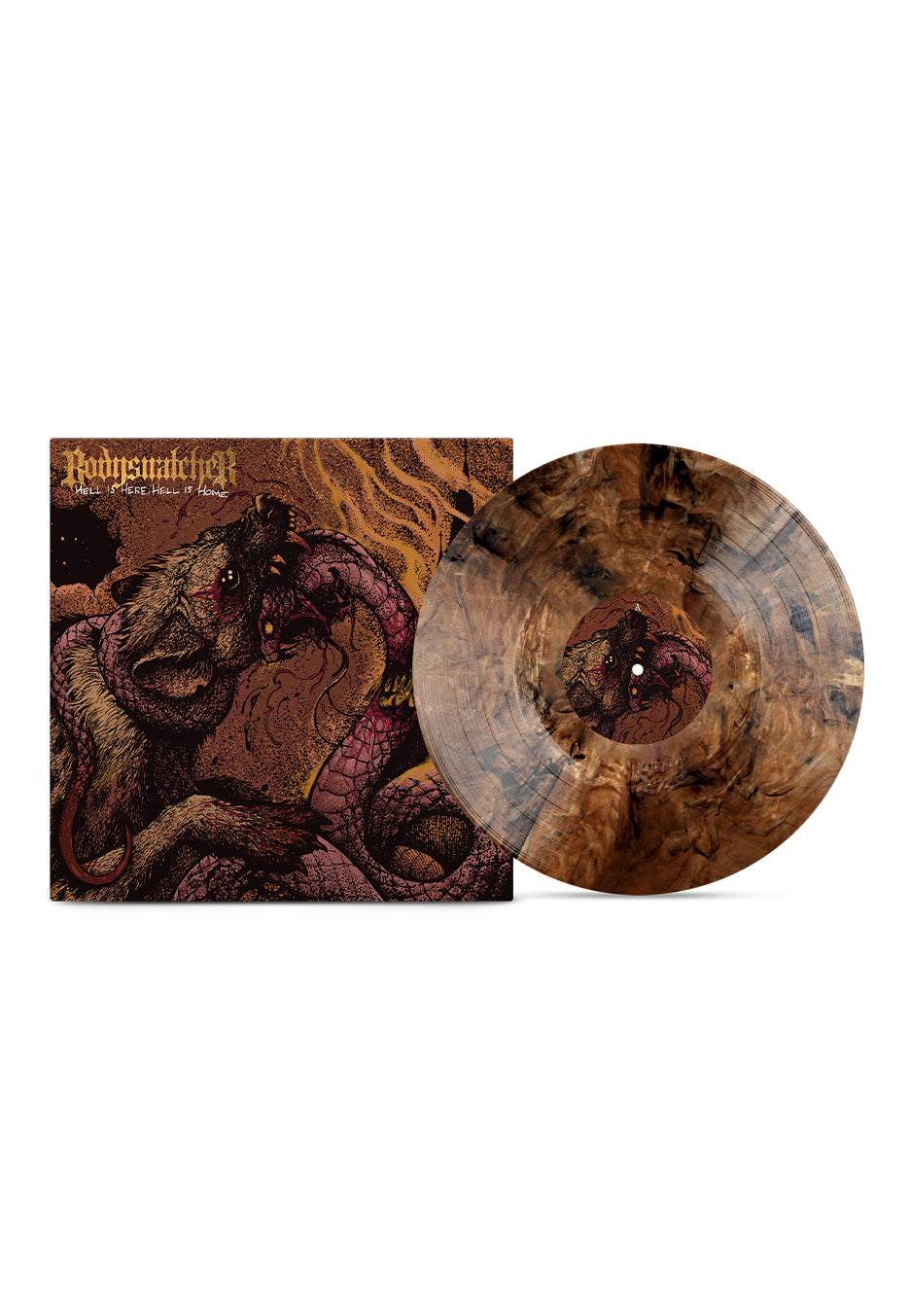 Bodysnatcher - Hell Is Here, Hell Is Home Antique Copper - Colored Vinyl | Neutral-Image