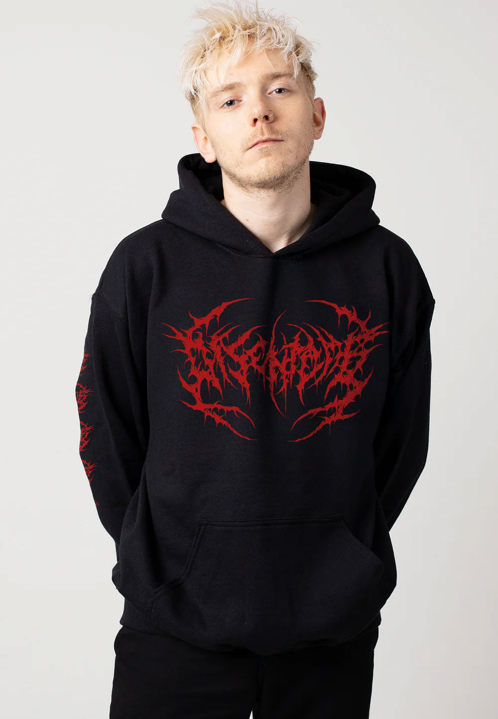 Disentomb - Stacked Logo - Hoodie | Men-Image