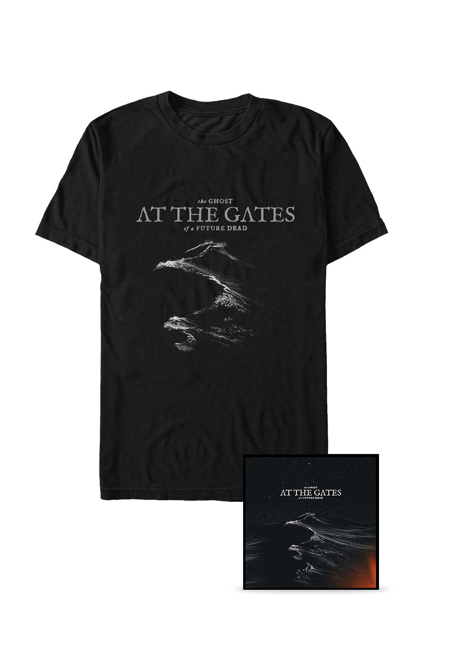 At The Gates - The Ghost Of A Future Dead - CD + Silver Wave - T-Shirt