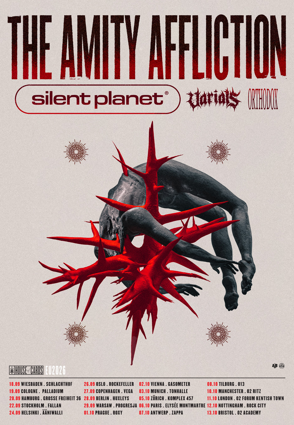 The Amity Affliction - 18.09.2026 Wiesbaden - Ticket | Neutral-Image