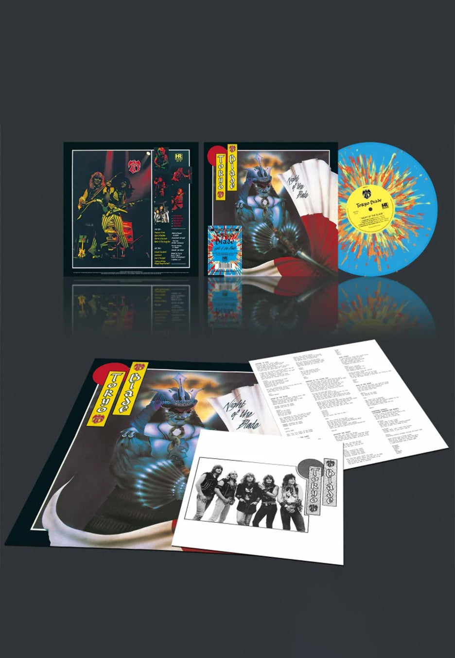 Tokyo Blade - Night Of The Blade Ltd. Blue w/ Multi - Splattered Vinyl | Neutral-Image