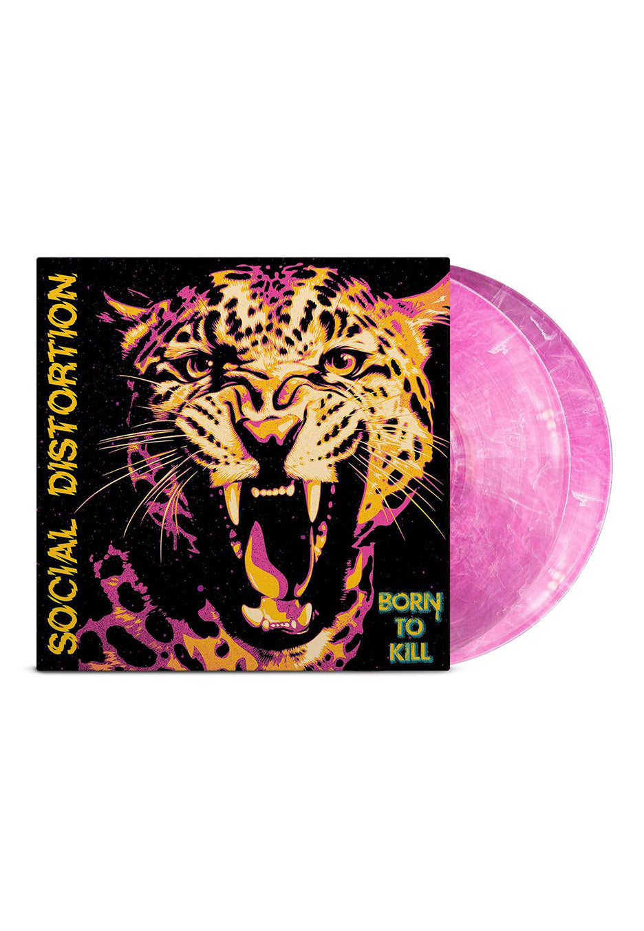 Social Distortion - Born To Kill Ltd. Frosted Pink - Colored 2 Vinyl | Neutral-Image
